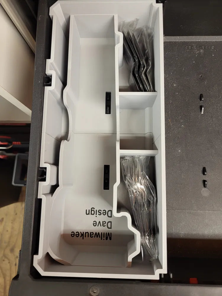Packout Slimline Drawer Insert for M12 FUEL Multi-Tool (MDD-MT) - Milwaukee Dave Design