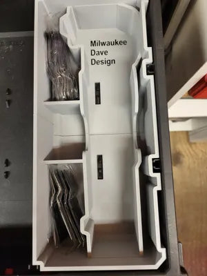 Packout Slimline Drawer Insert for M12 FUEL Multi-Tool (MDD-MT) - Milwaukee Dave Design