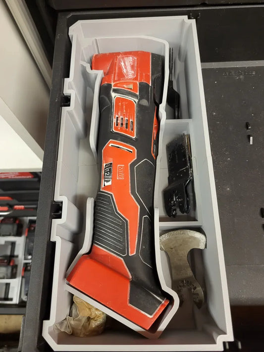 Packout Drawer Insert for M18 Brushed Multitool- Milwaukee Dave Designs (MDD-M18 BMT D)
