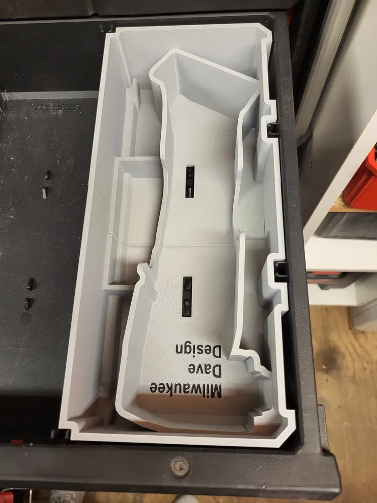 Packout Drawer Insert for M18 Brushed Multitool- Milwaukee Dave Designs (MDD-M18 BMT D)