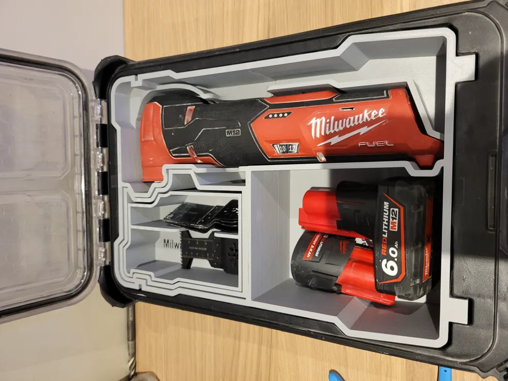 Packout Insert for M12 FUEL Multitool-Milwaukee Dave Designs (MDD-M12MT)