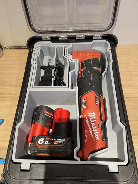 Packout Insert for M12 FUEL Multitool-Milwaukee Dave Designs (MDD-M12MT)