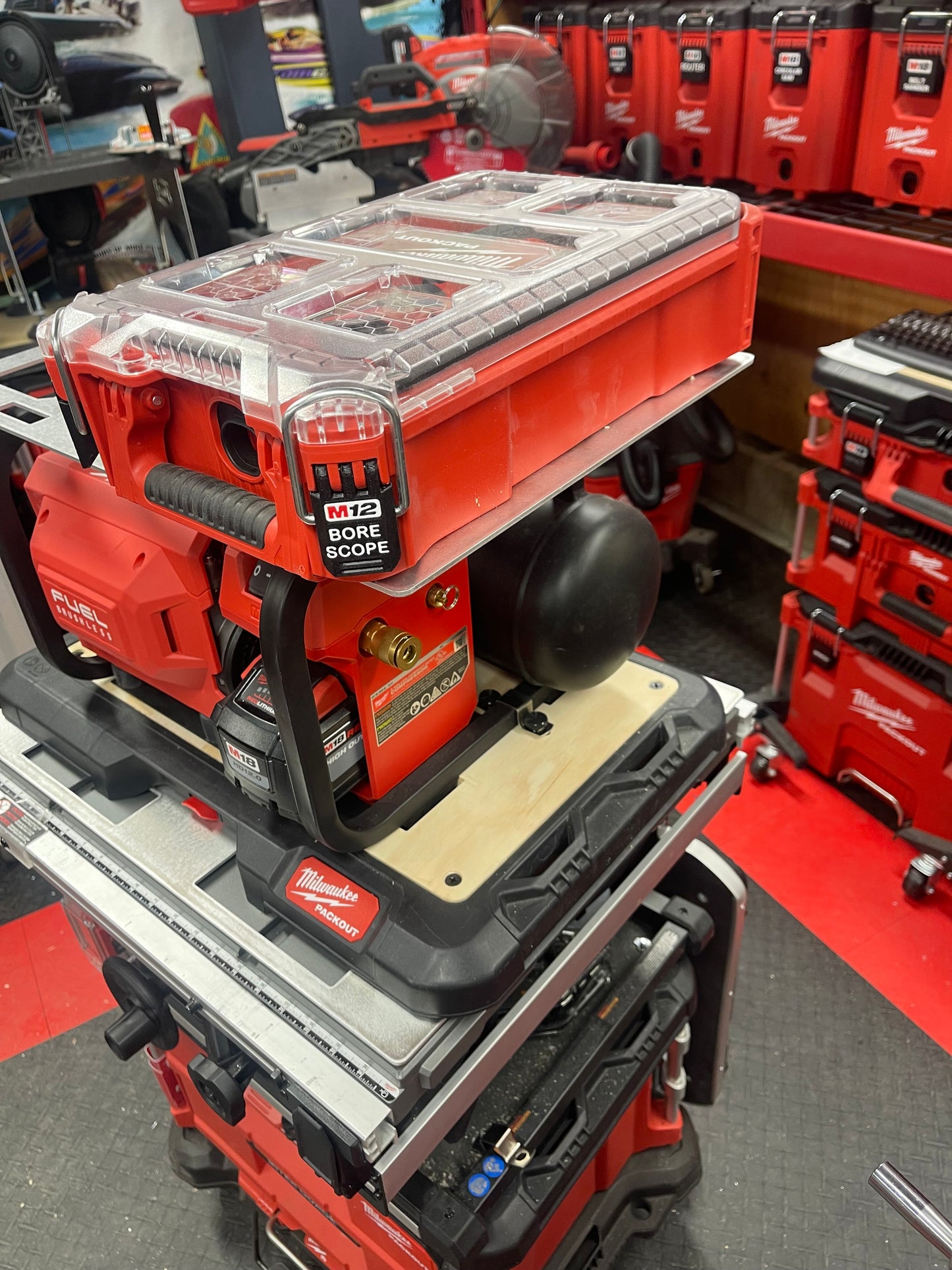 M18 Compressor Packout Mounting Accessories (DE-CMP)