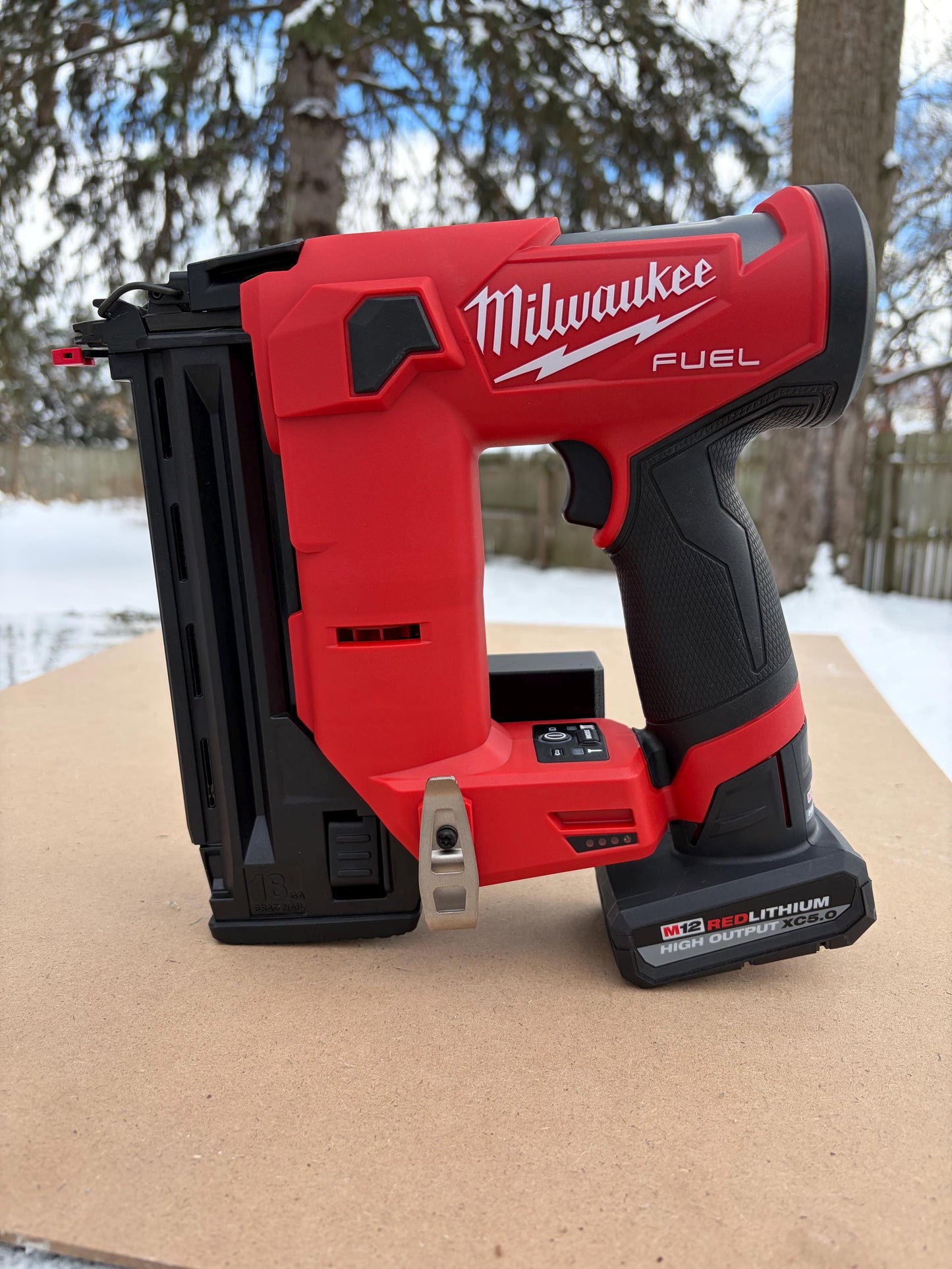 NAILSWAP Spare Nail Compartment for Milwaukee M12 18 Ga. Brad Nailer