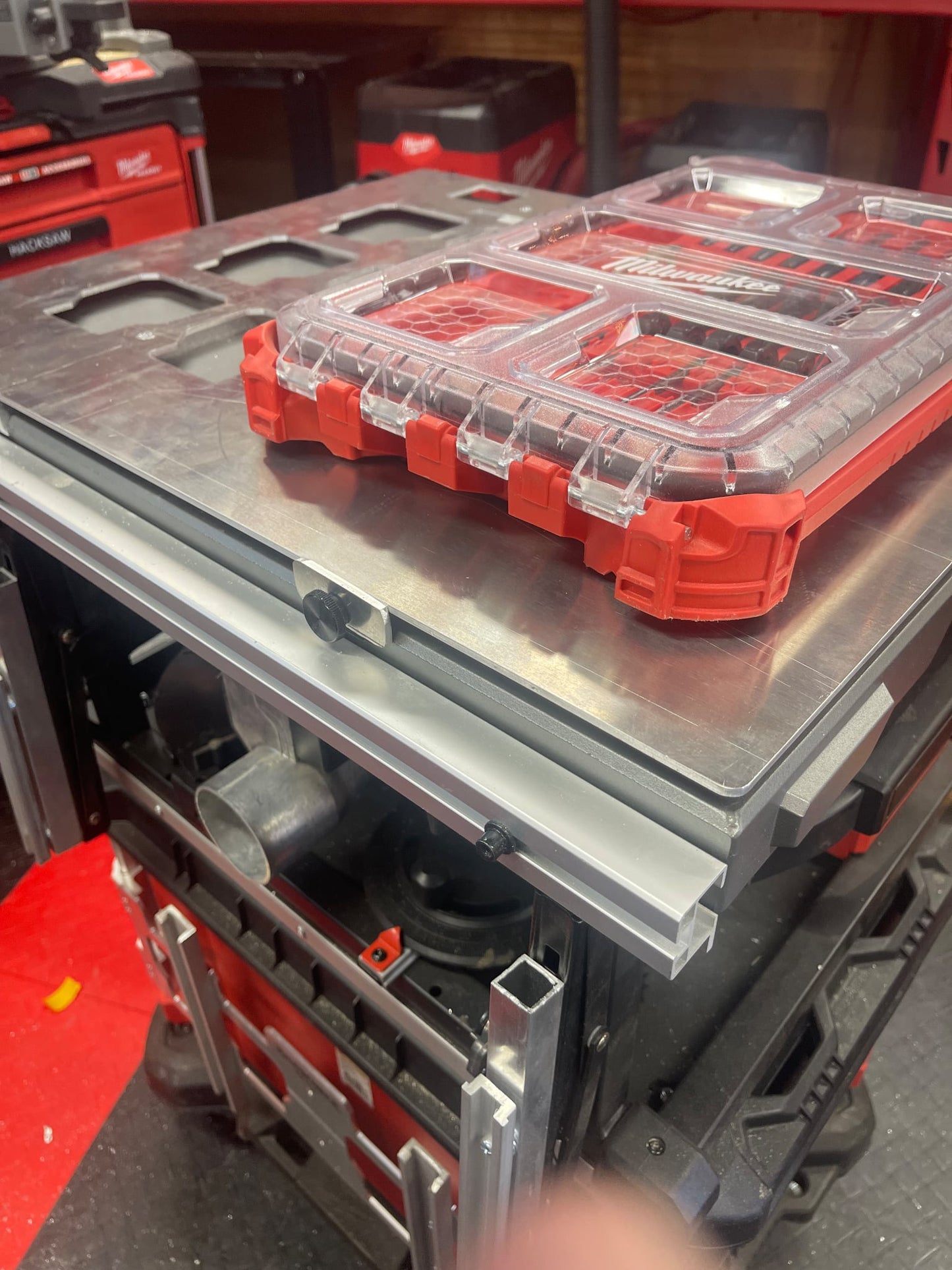 M18 Table Saw Packout Mounting Accessories (DE-TMP)