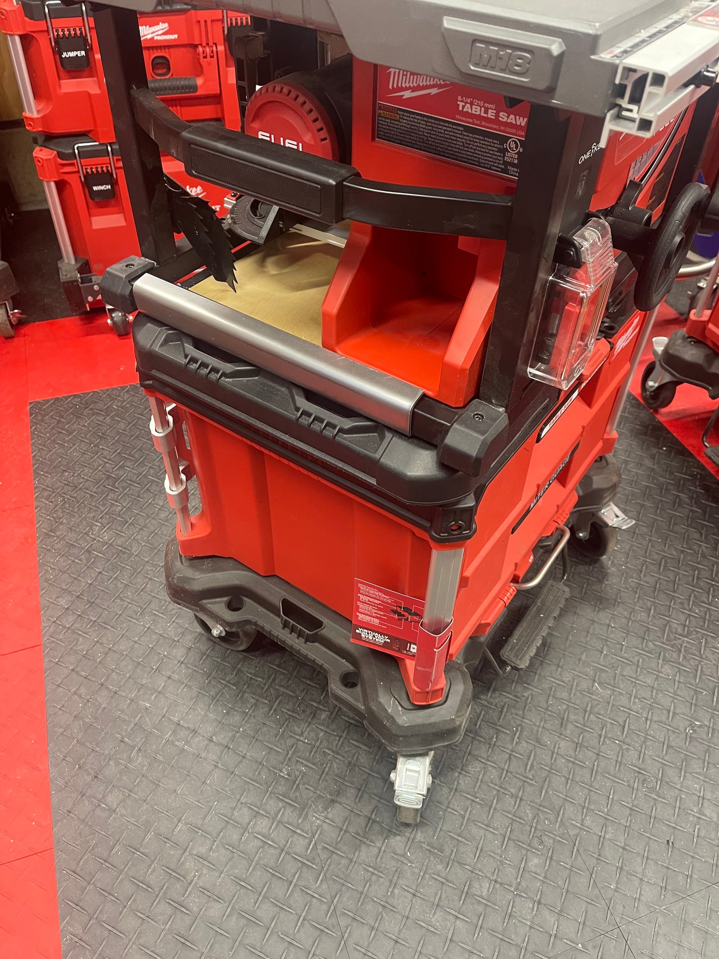M18 Table Saw Packout Mounting Accessories (DE-TMP)