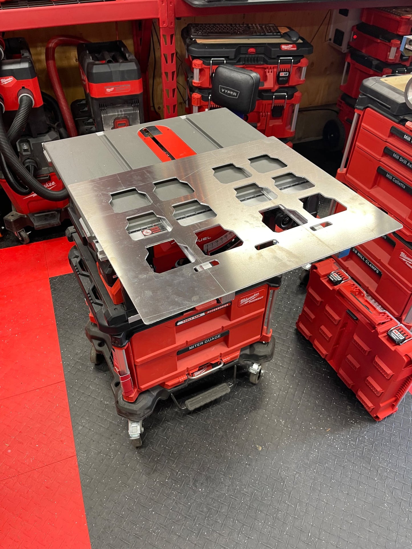 M18 Table Saw Packout Mounting Accessories (DE-TMP)