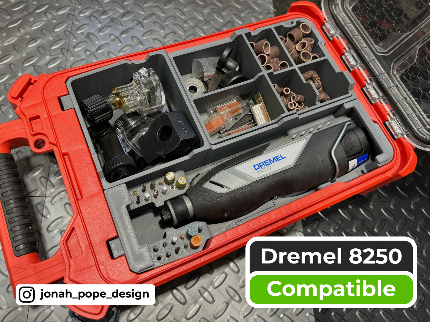 Packout Insert for Dremel 8250/8260 (JP-D8250)