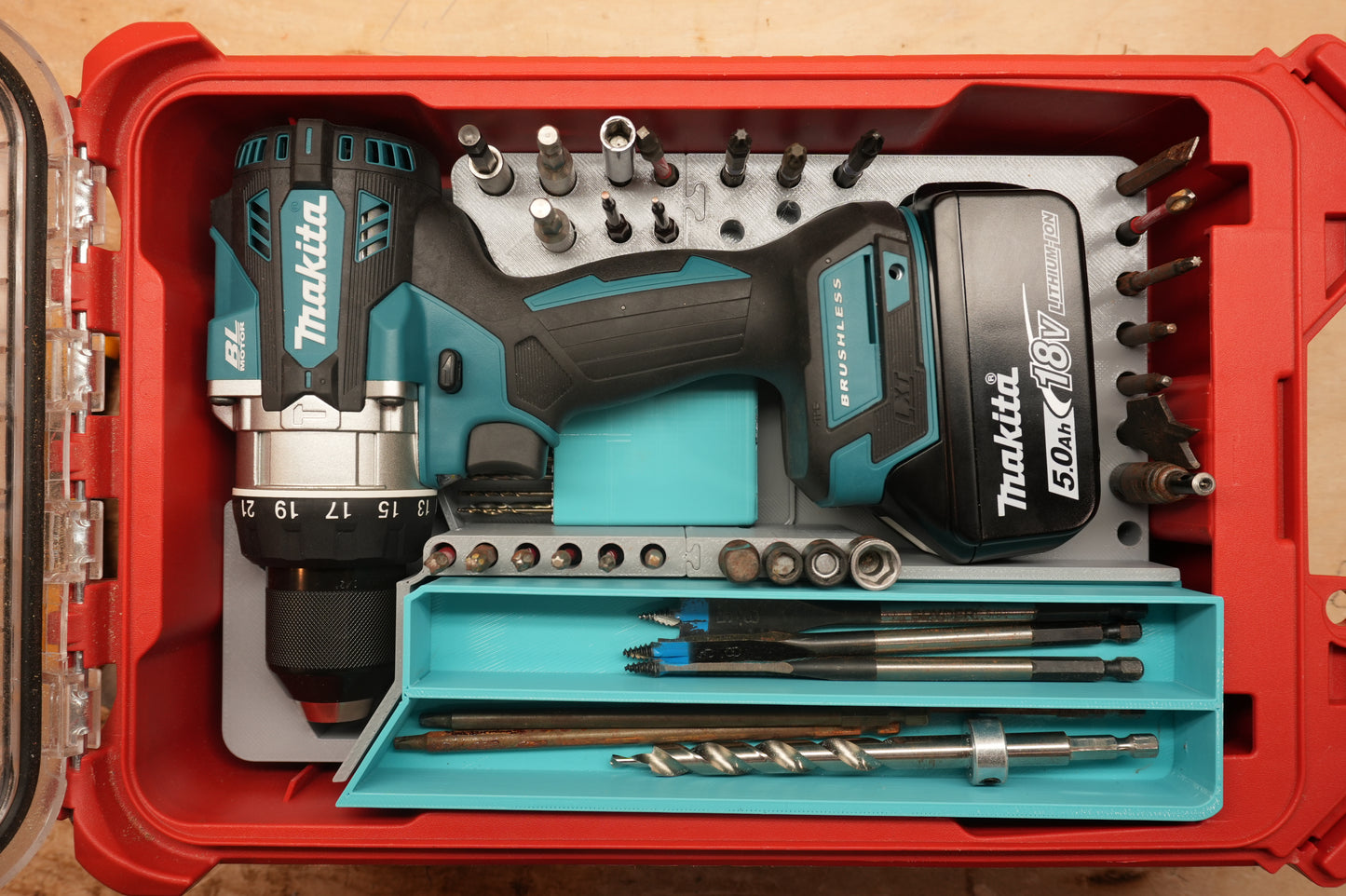 Packout Insert for Makita 18v Hammer Drill (Mk18HD)