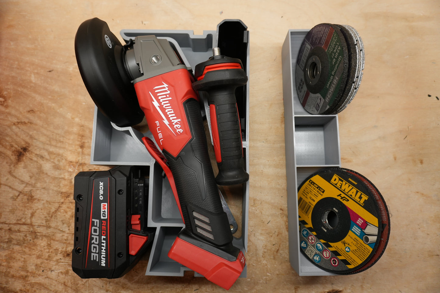 Packout Drawer Insert For Milwaukee M18 FUEL 4 1/2" Grinder 2880 (MAG2880 D)