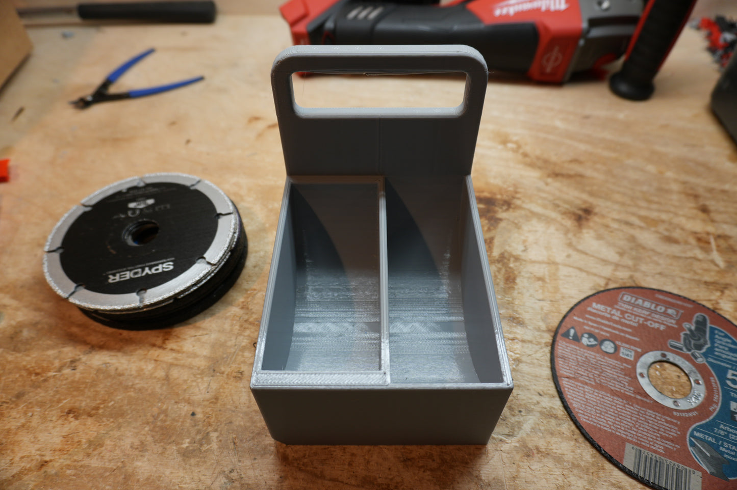 Packout Ammo Can Insert For Milwaukee M18 FUEL 4 1/2" Variable Speed Grinder 2888 (MAG2888 AC)