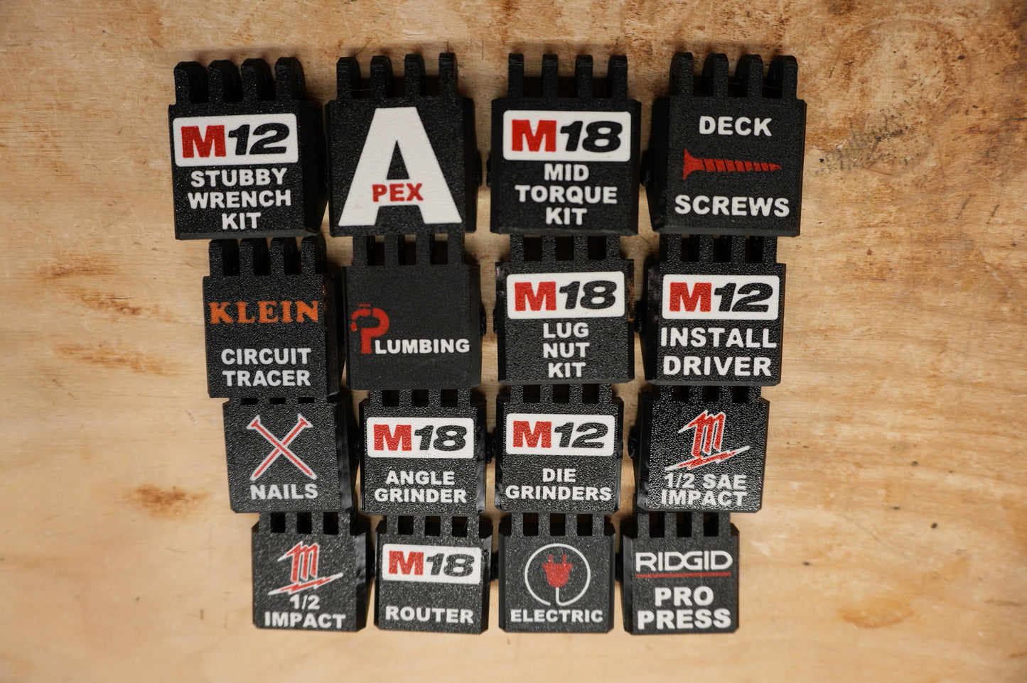 Full Organizer Packout Latches - Graphics