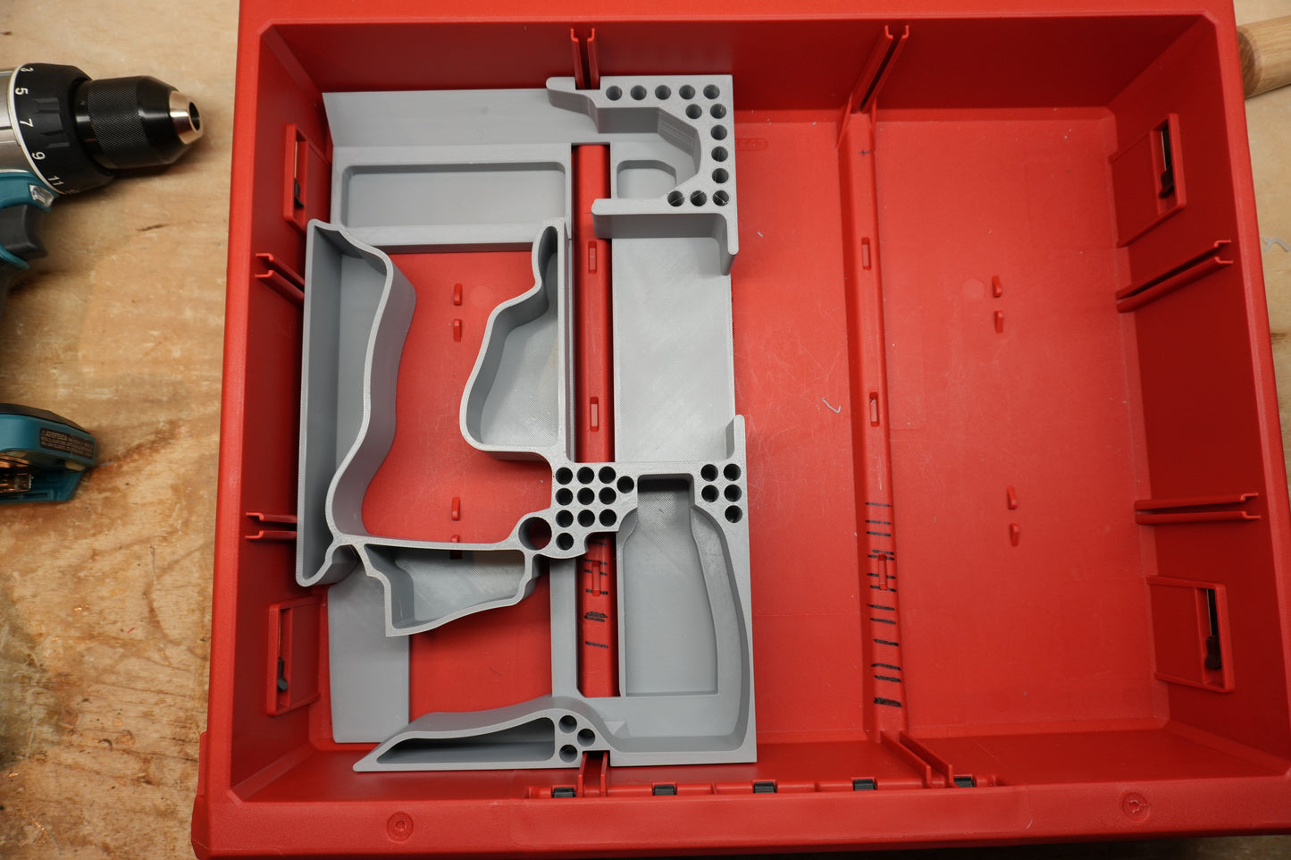 Packout Drawer Insert for Makita 18v Drill & Impact Driver (Mk18DID D)