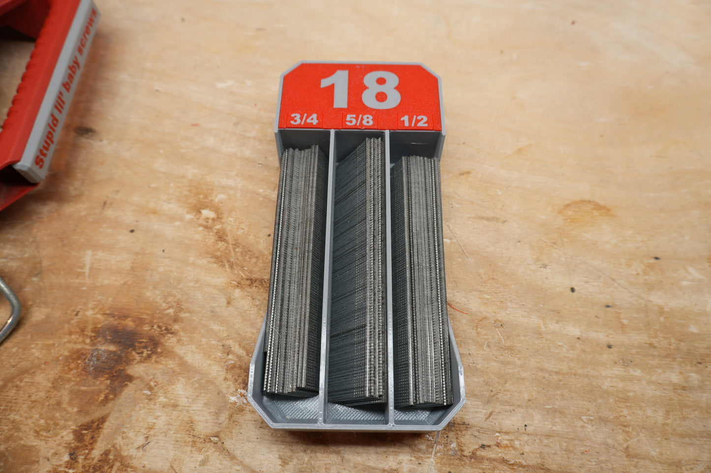 Low Profile Packout Organizer Brad Nail Tray Dividers (LPNB18)