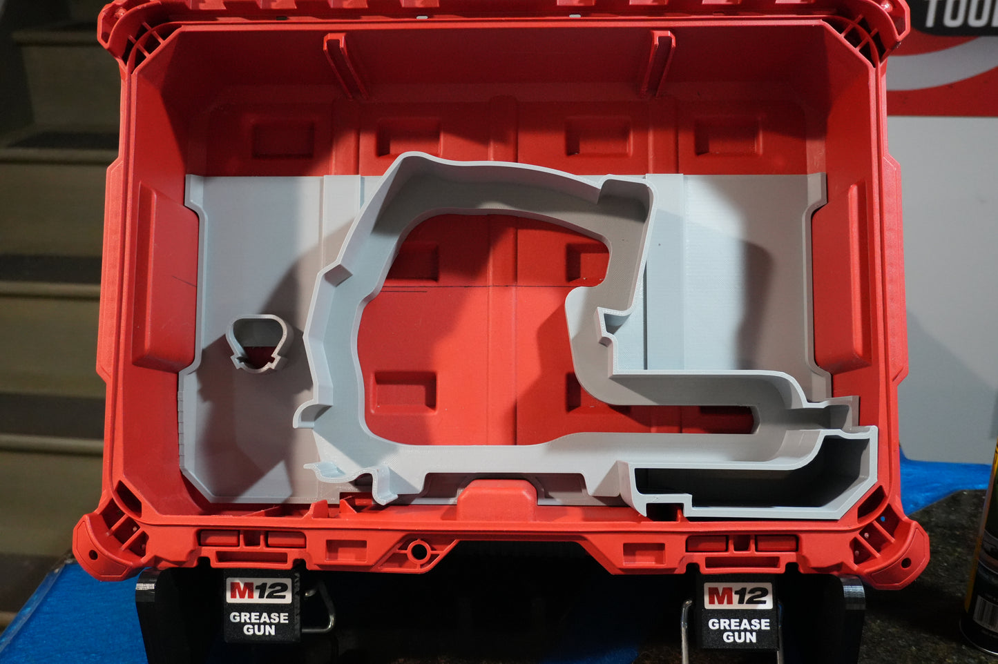 Packout Tool Box Insert for M12 Grease Gun (MGG TB)