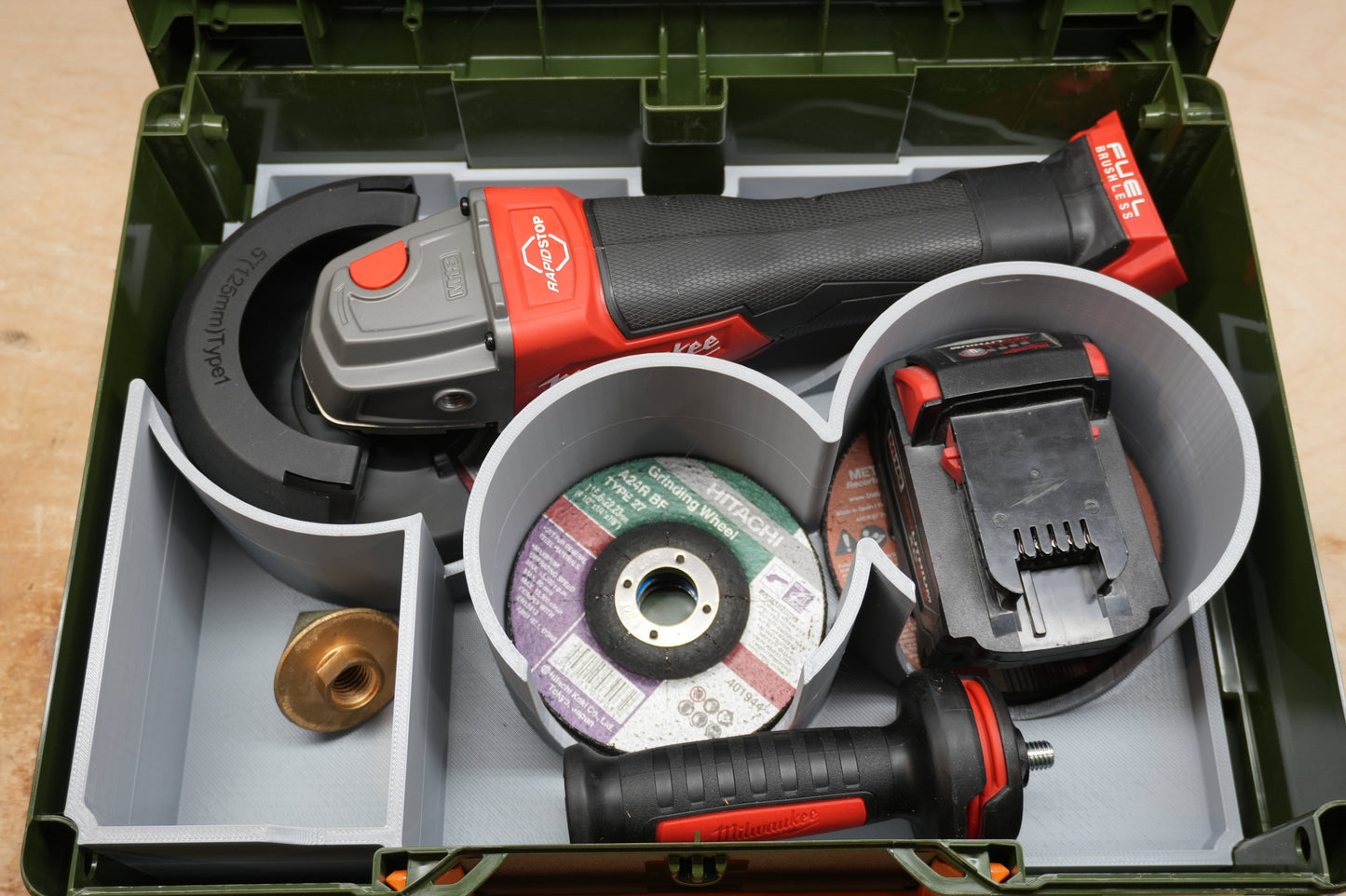 Systainer Insert for M18 Angle Grinder 2880 (SYS-MAG2880)