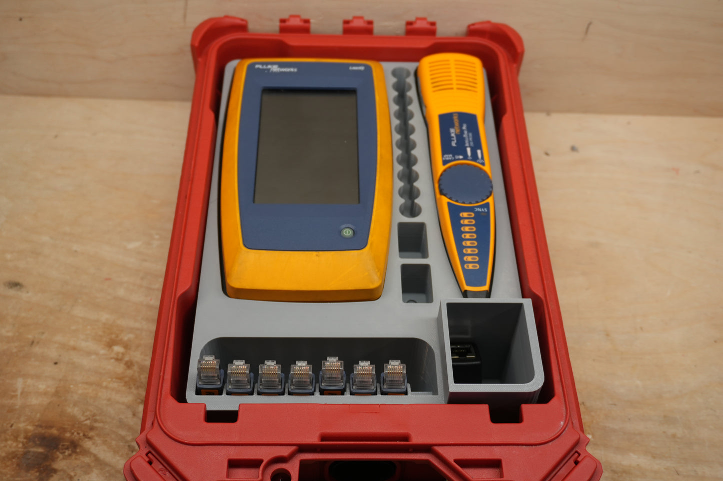 Packout Insert for Fluke LinkIQ Network Tester Kit (FLI)
