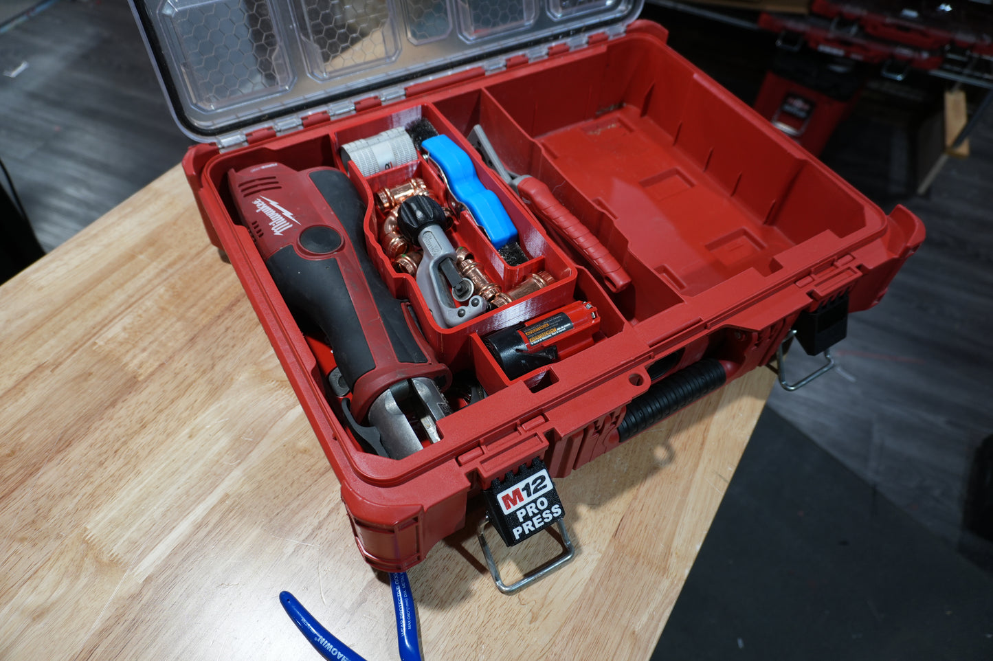 Packout Organizer Insert for M12 Pro Press Kit w/ 3 Jaws (MPP Lite)