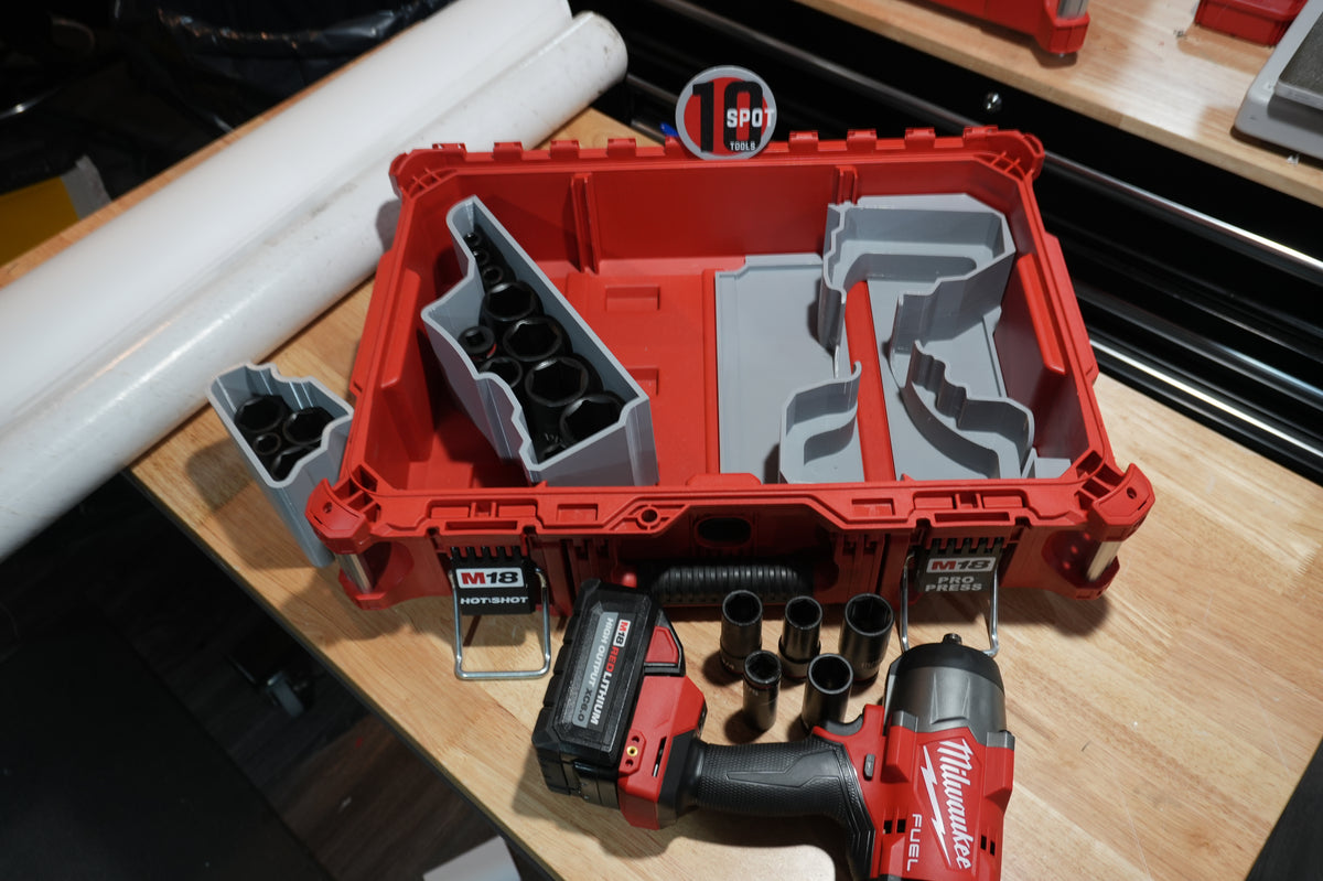Packout Small Tool Box Half Insert for M18 High-Torque Impact Wrench 2967 (MHT TB)
