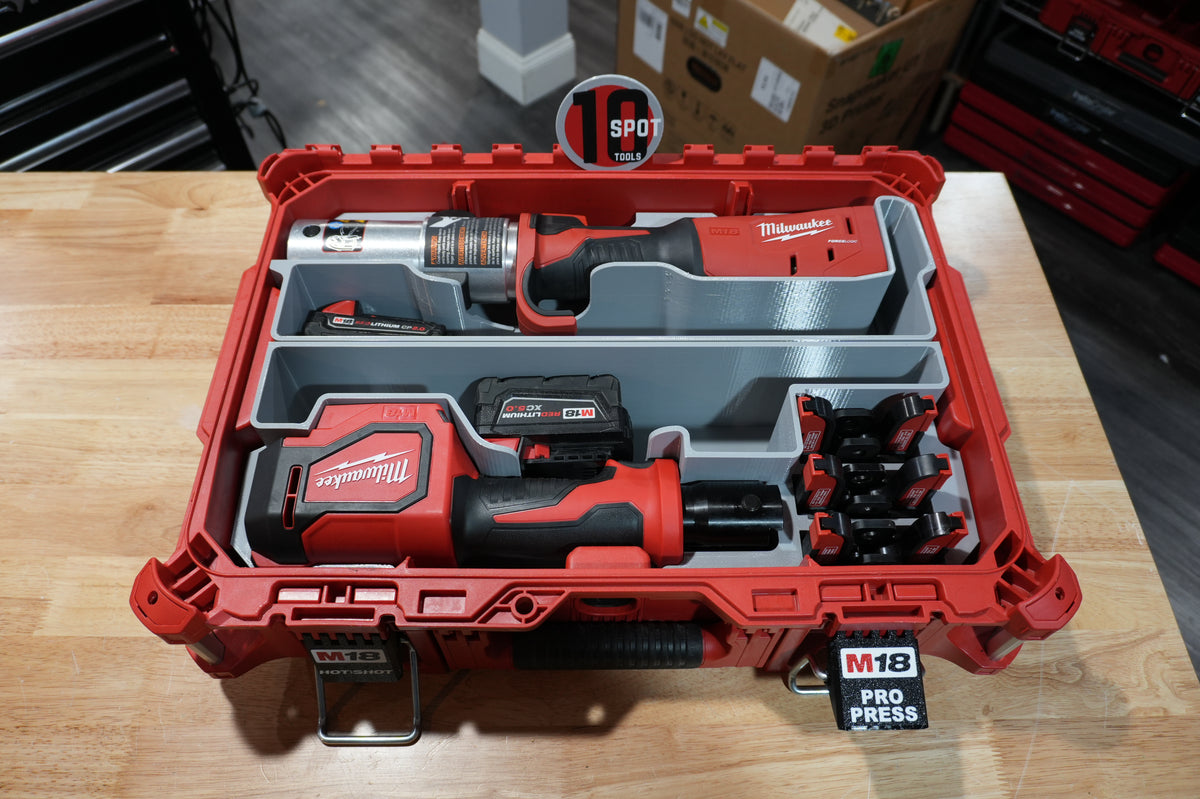 Packout Small Tool Box Sidewinder Insert for M18 Long Throw Press Tool (MPP18LT TB SW) - Warehouse Deal G 4