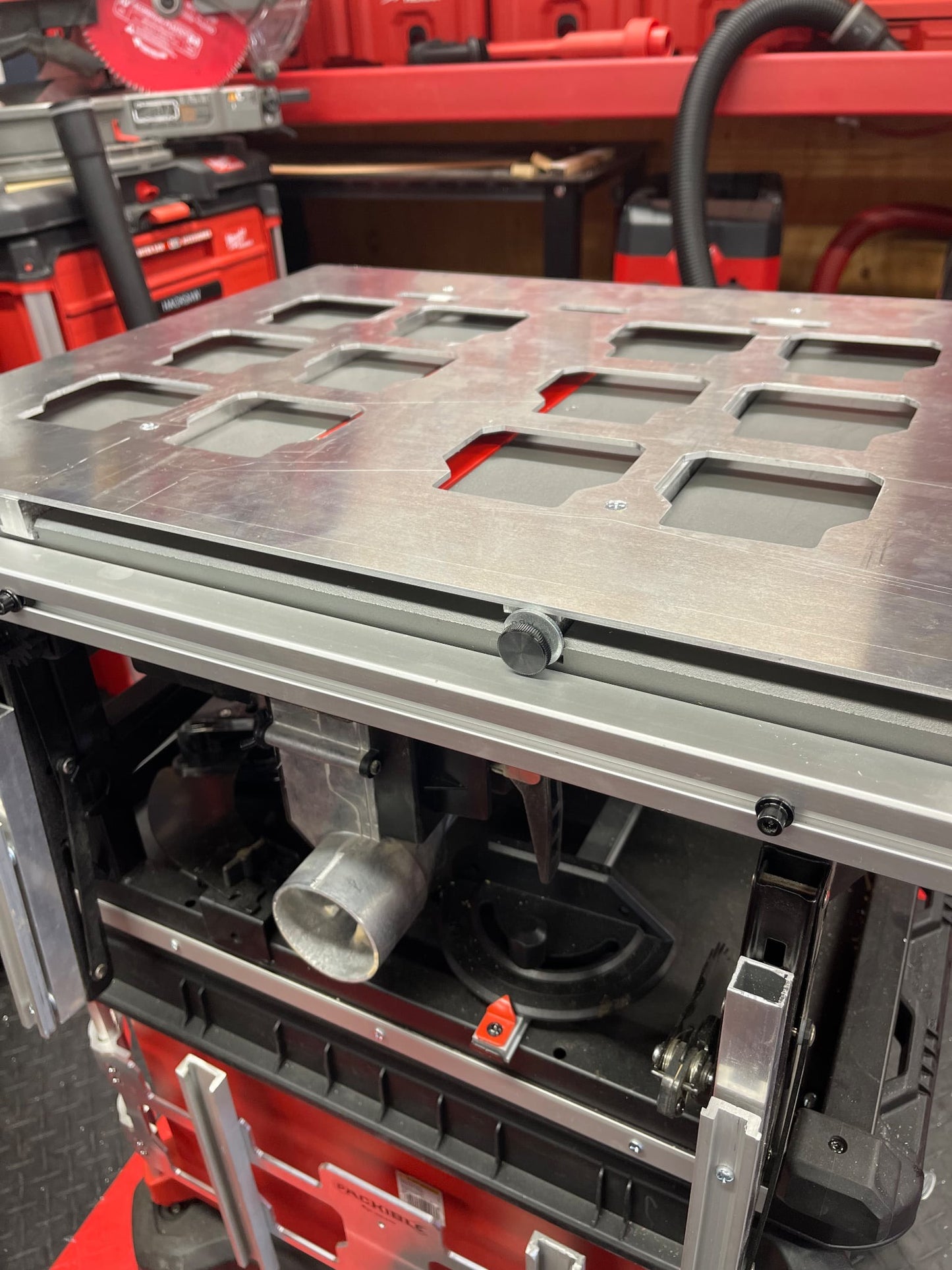 M18 Table Saw Packout Mounting Accessories (DE-TMP)