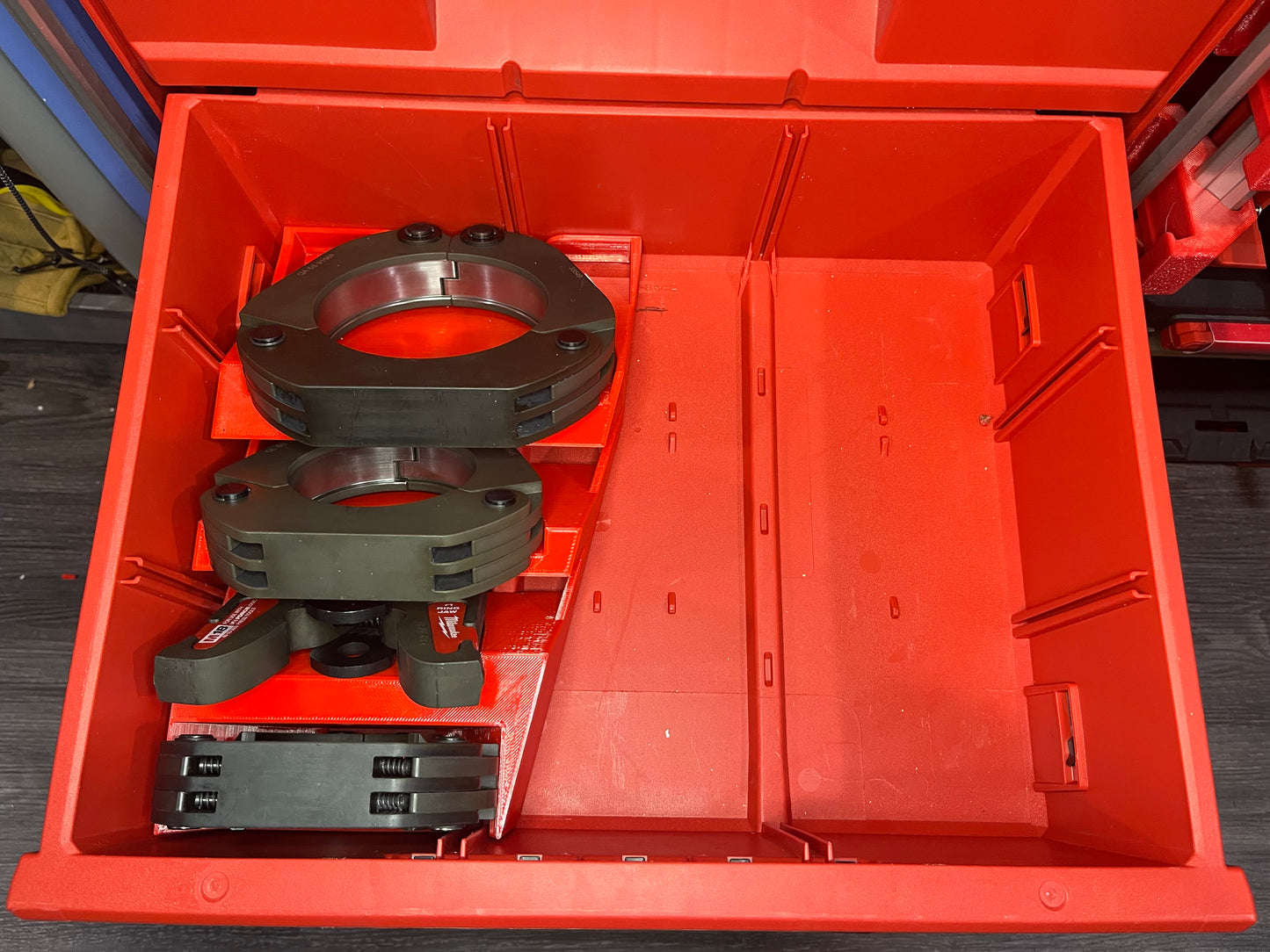 Packout 2-Drawer Inserts for M18 Pro Press with Jaws (MPP18 D/2)