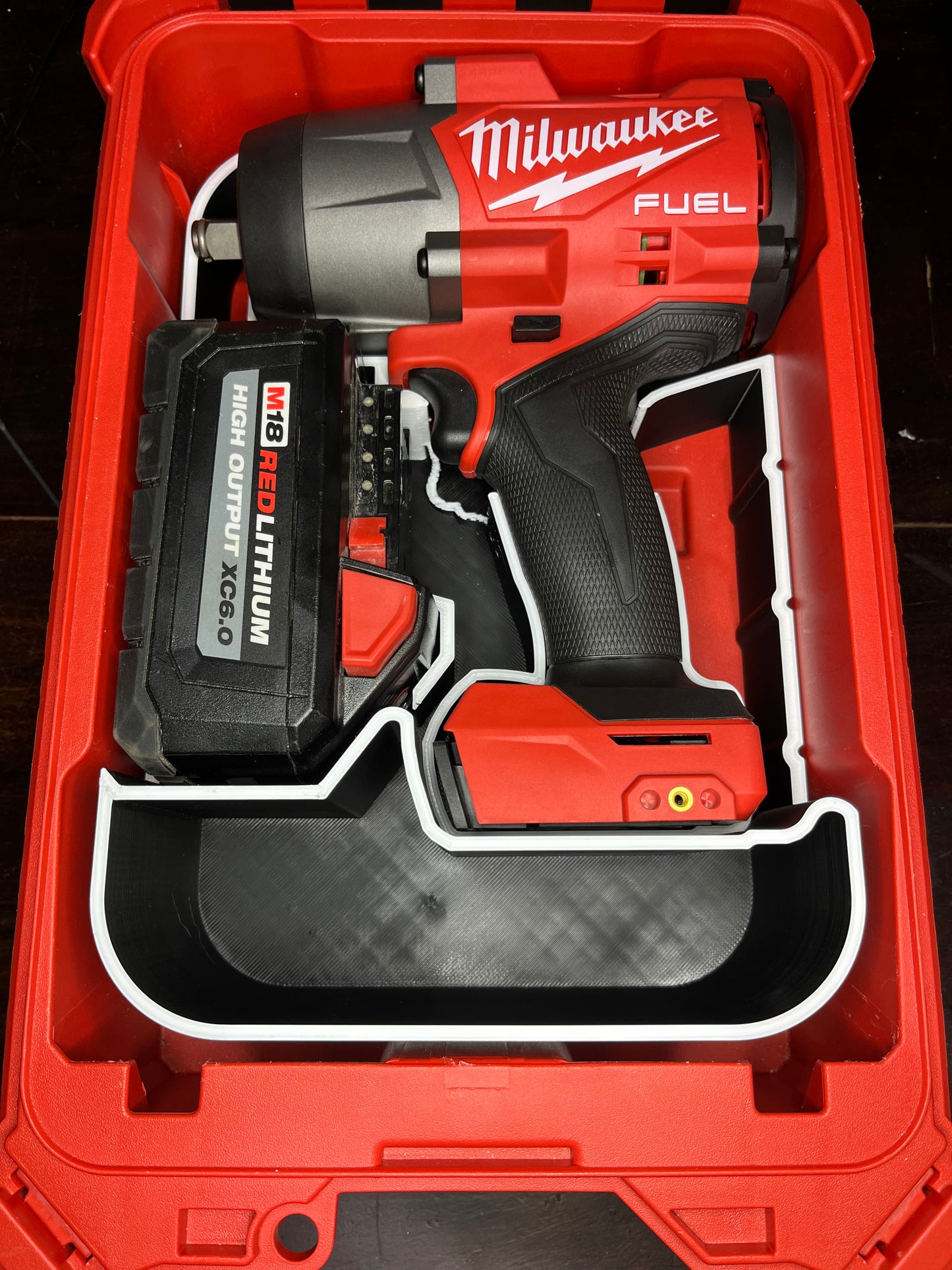 Packout Insert for M18 High-Torque Impact Wrench 2967 w/ Boot (MHTw)
