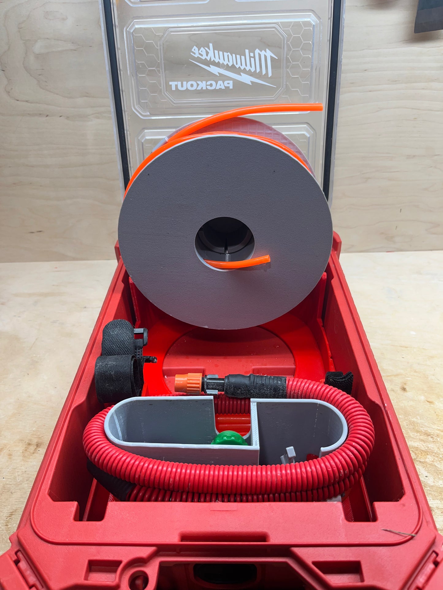 Full Kit (HT) with Winding Reel in dispensing position