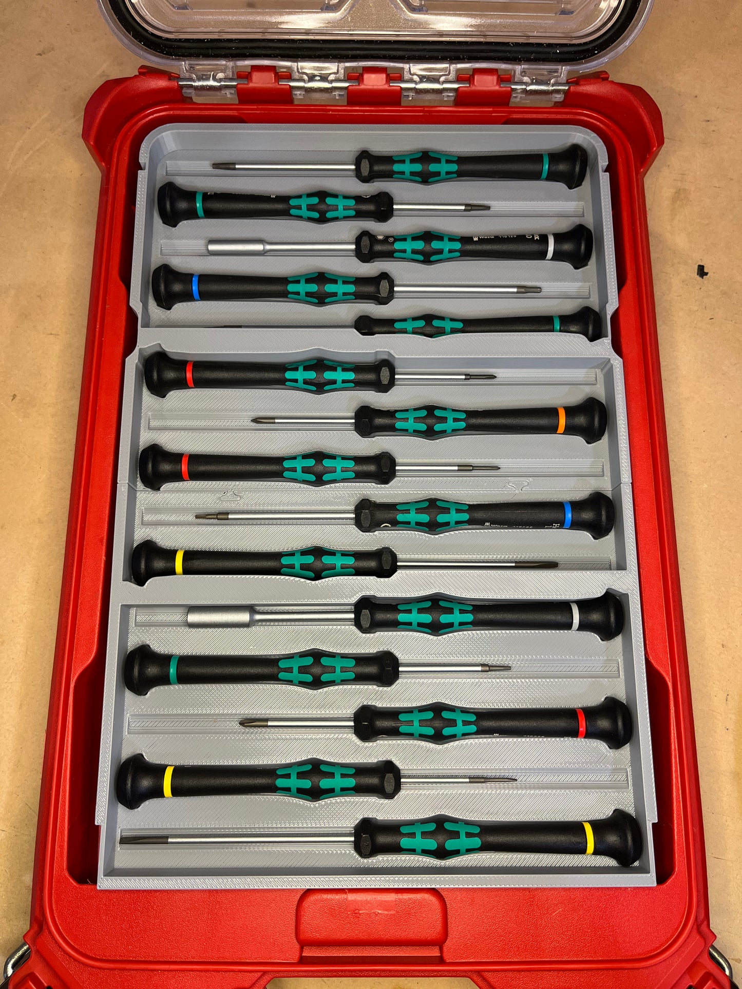 Packout Insert For Wera Micro Drivers (WMD)