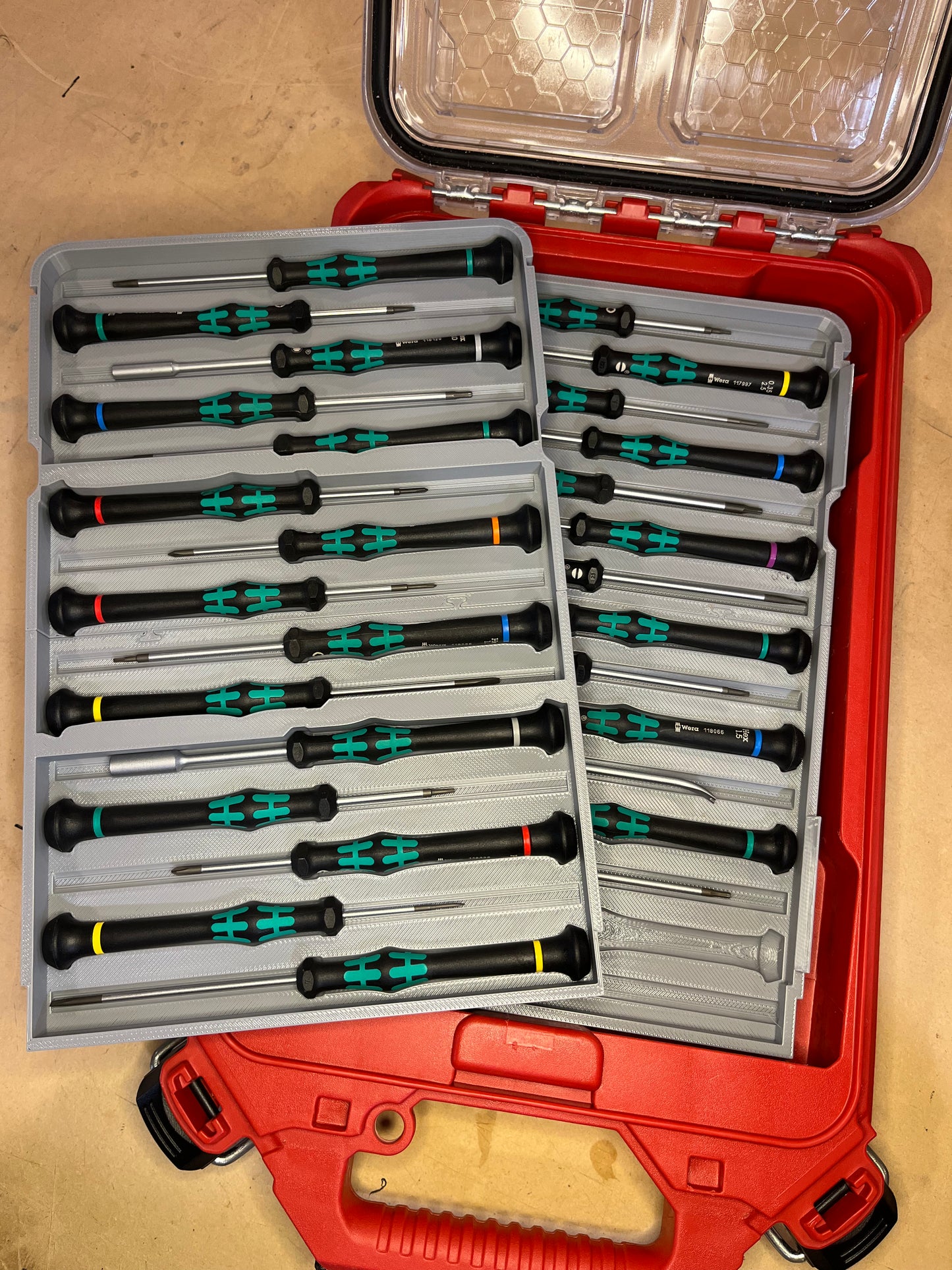 Packout Insert For Wera Micro Drivers (WMD)