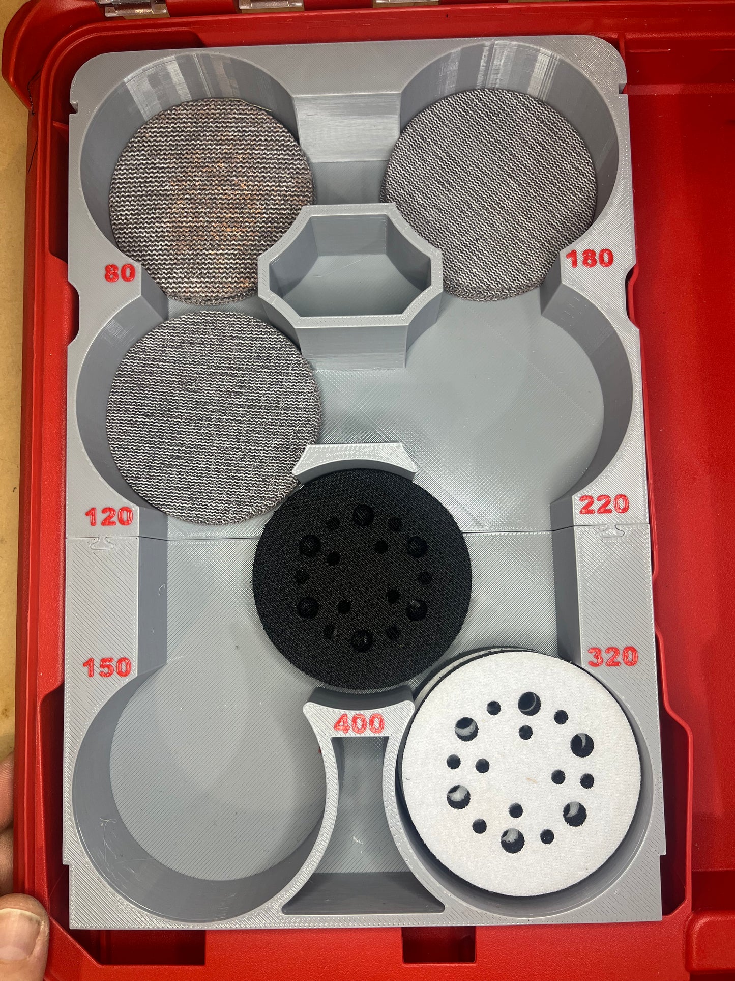 Low Profile Packout Insert For 3" Sanding Discs (3SD LP)