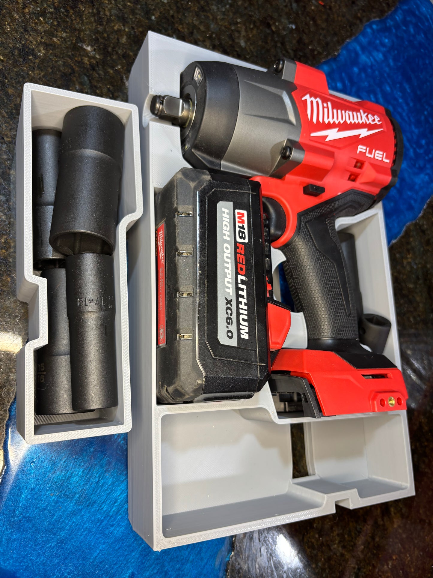 Packout Drawer Insert for M18 1/2" High-Torque Impact Wrench 2967 (MHT D)