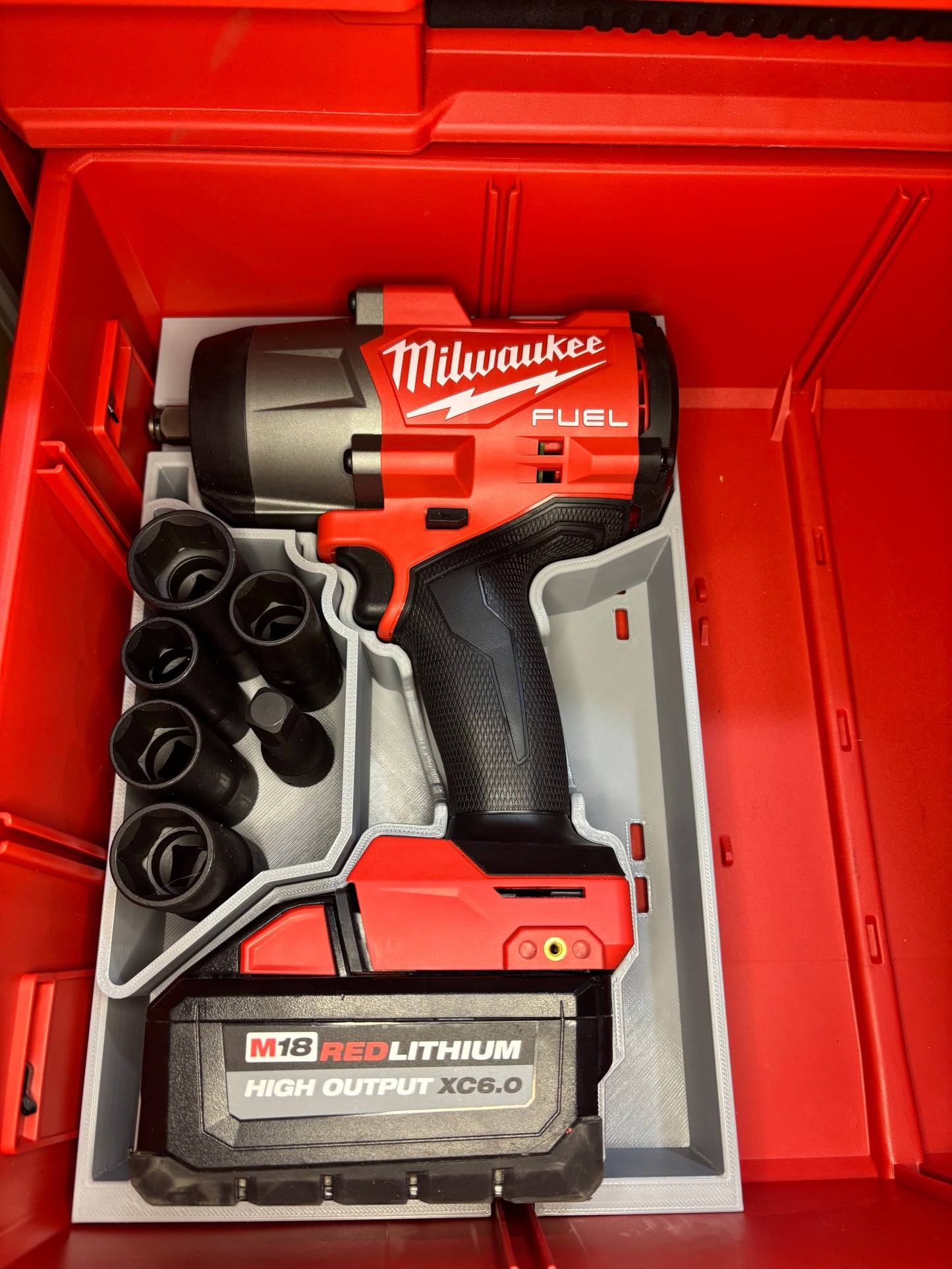Packout Drawer Insert for M18 1/2" High-Torque Impact Wrench 2967 (MHT D)