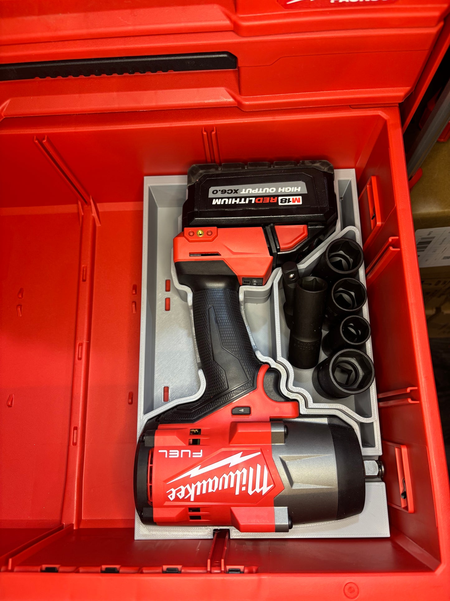 Packout Drawer Insert for M18 1/2" High-Torque Impact Wrench 2967 (MHT D)