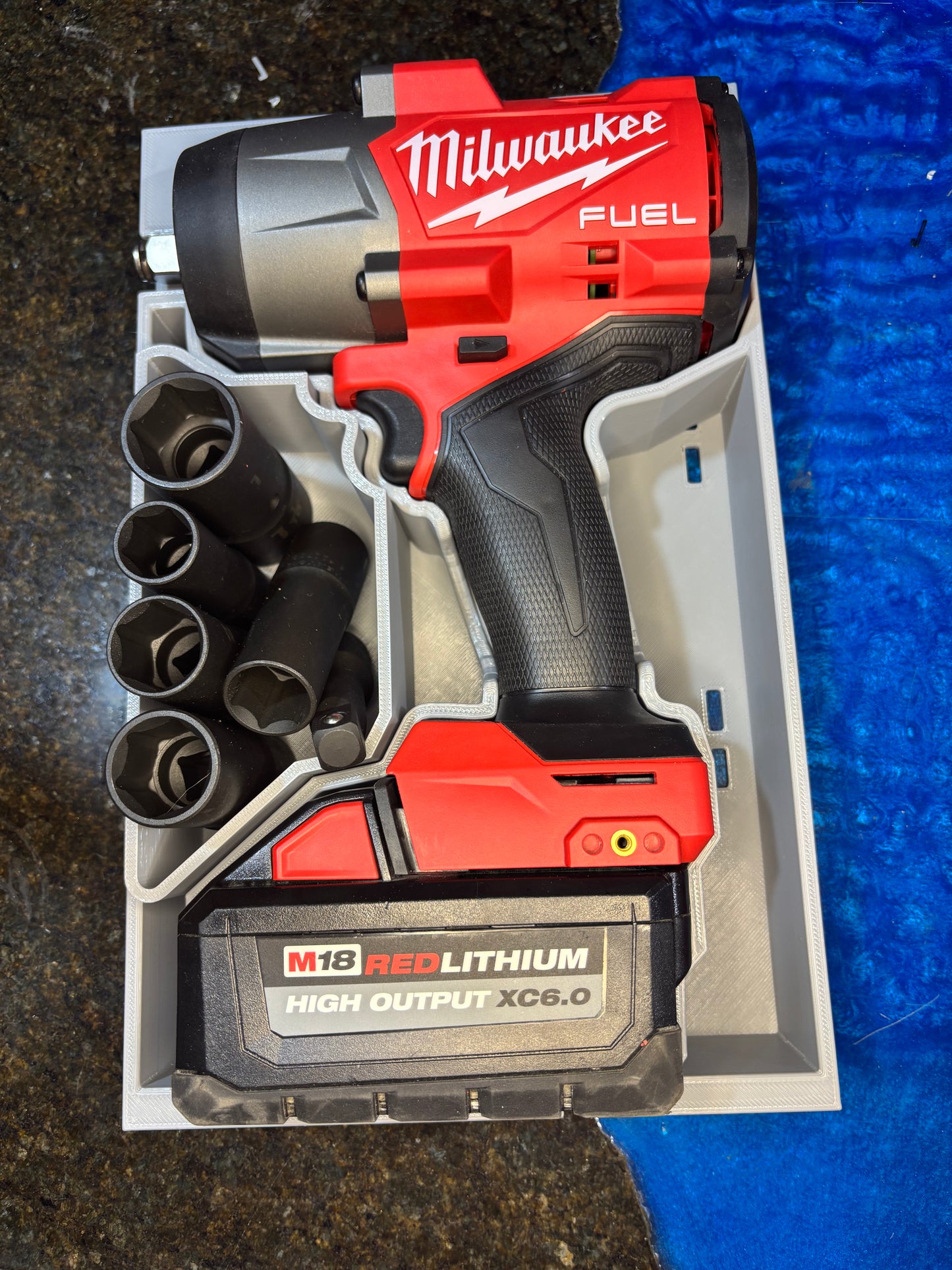 Packout Drawer Insert for M18 1/2" High-Torque Impact Wrench 2967 (MHT D)