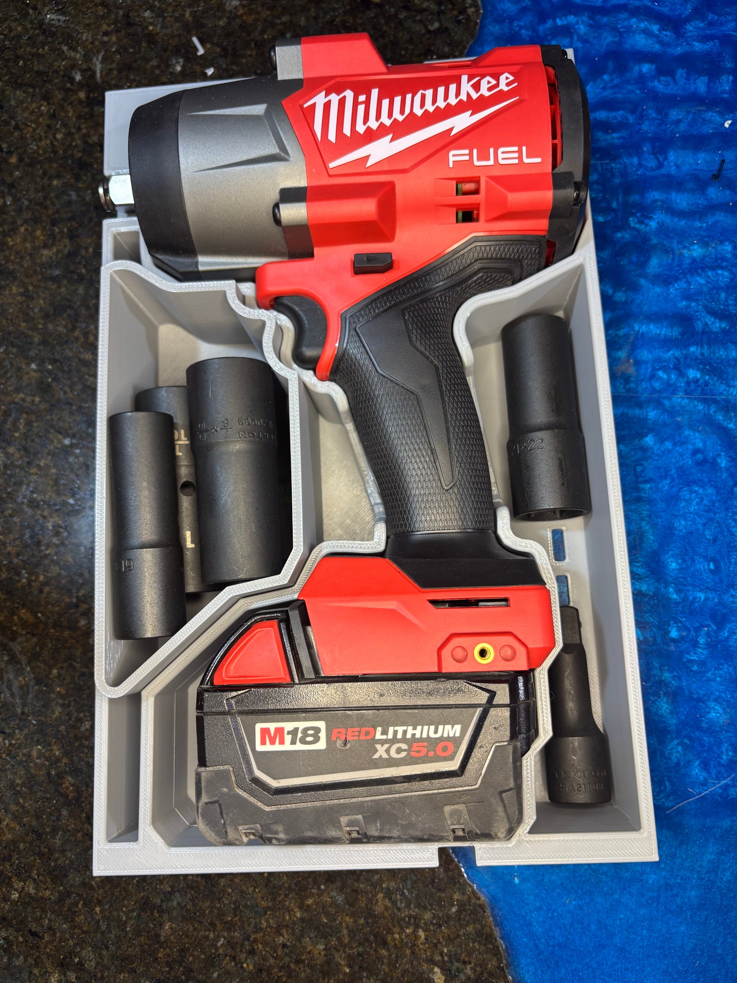 Packout Drawer Insert for M18 1/2" High-Torque Impact Wrench 2967 (MHT D)
