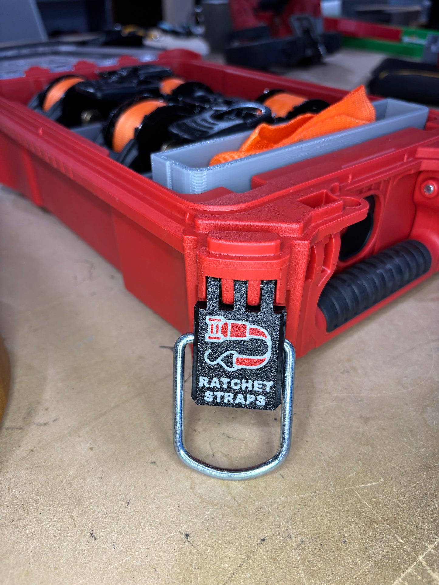Packout Insert For Rhino Retractable Ratchet Straps (RRS)