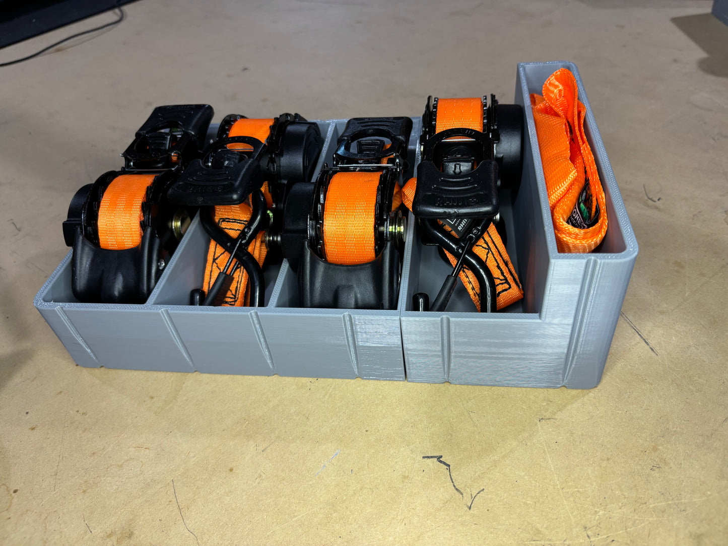 Packout Insert For Rhino Retractable Ratchet Straps (RRS)