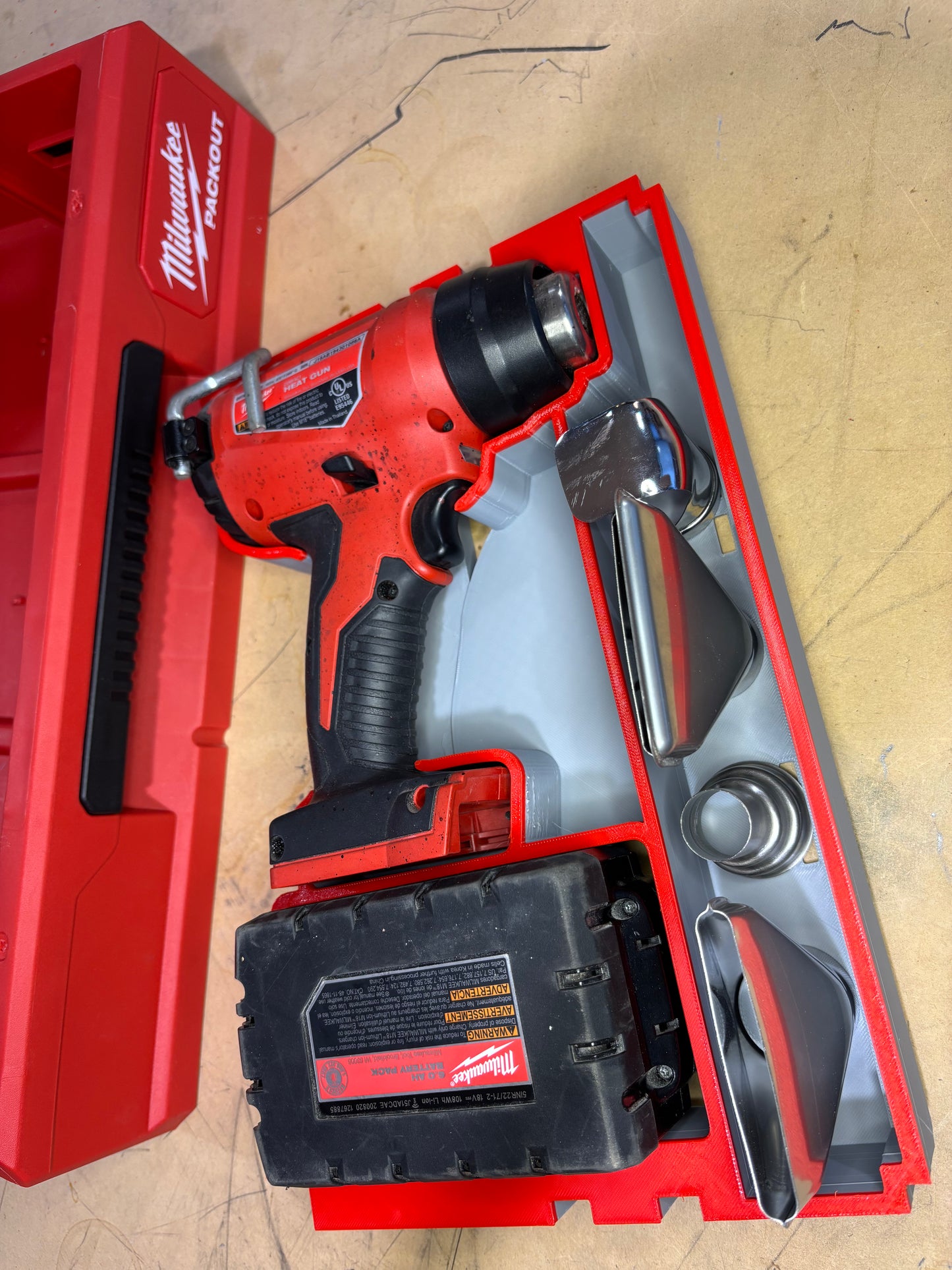 Packout Drawer Insert for M18 Heat Gun (MHG D)