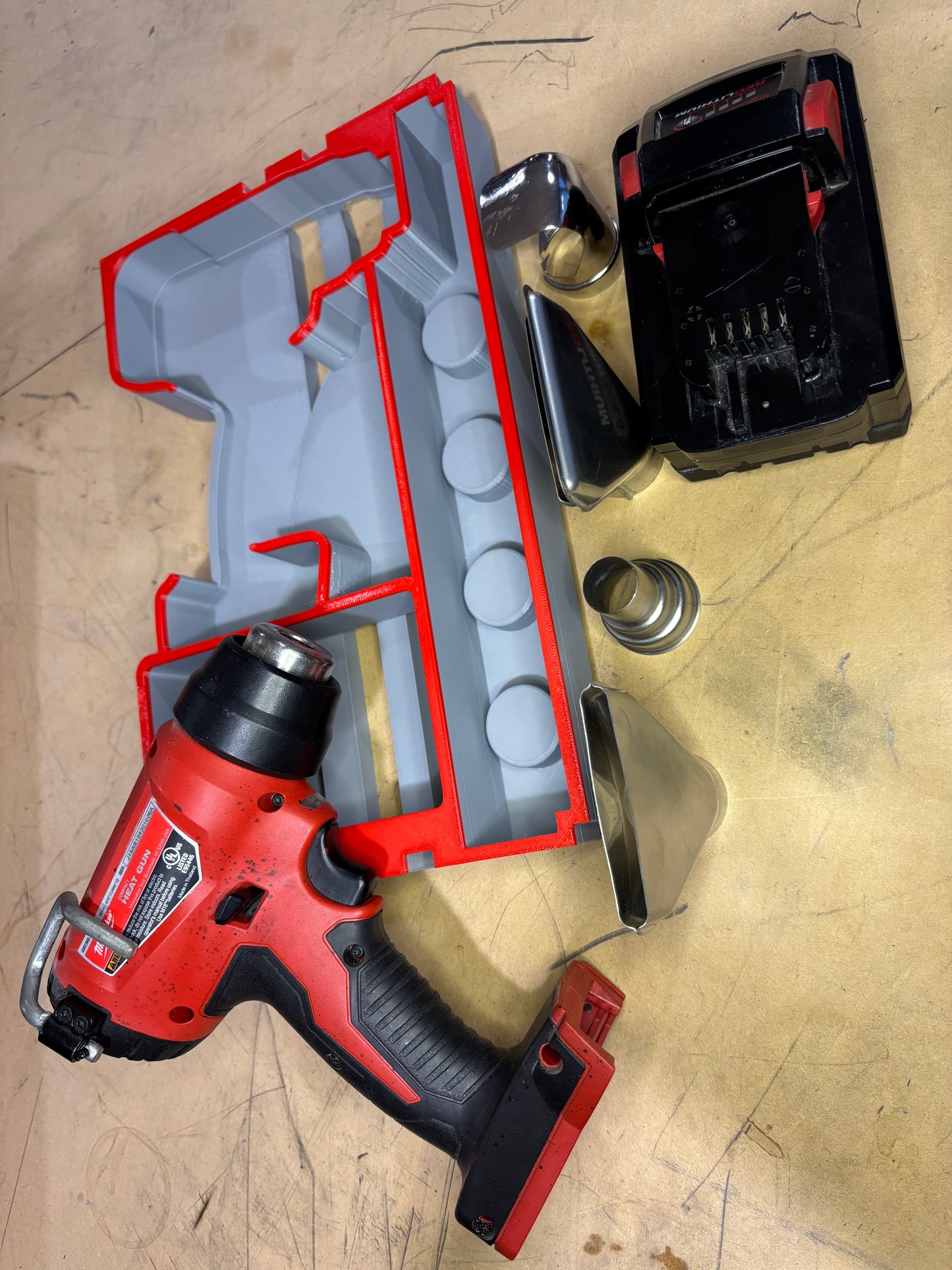 Packout Drawer Insert for M18 Heat Gun (MHG D)