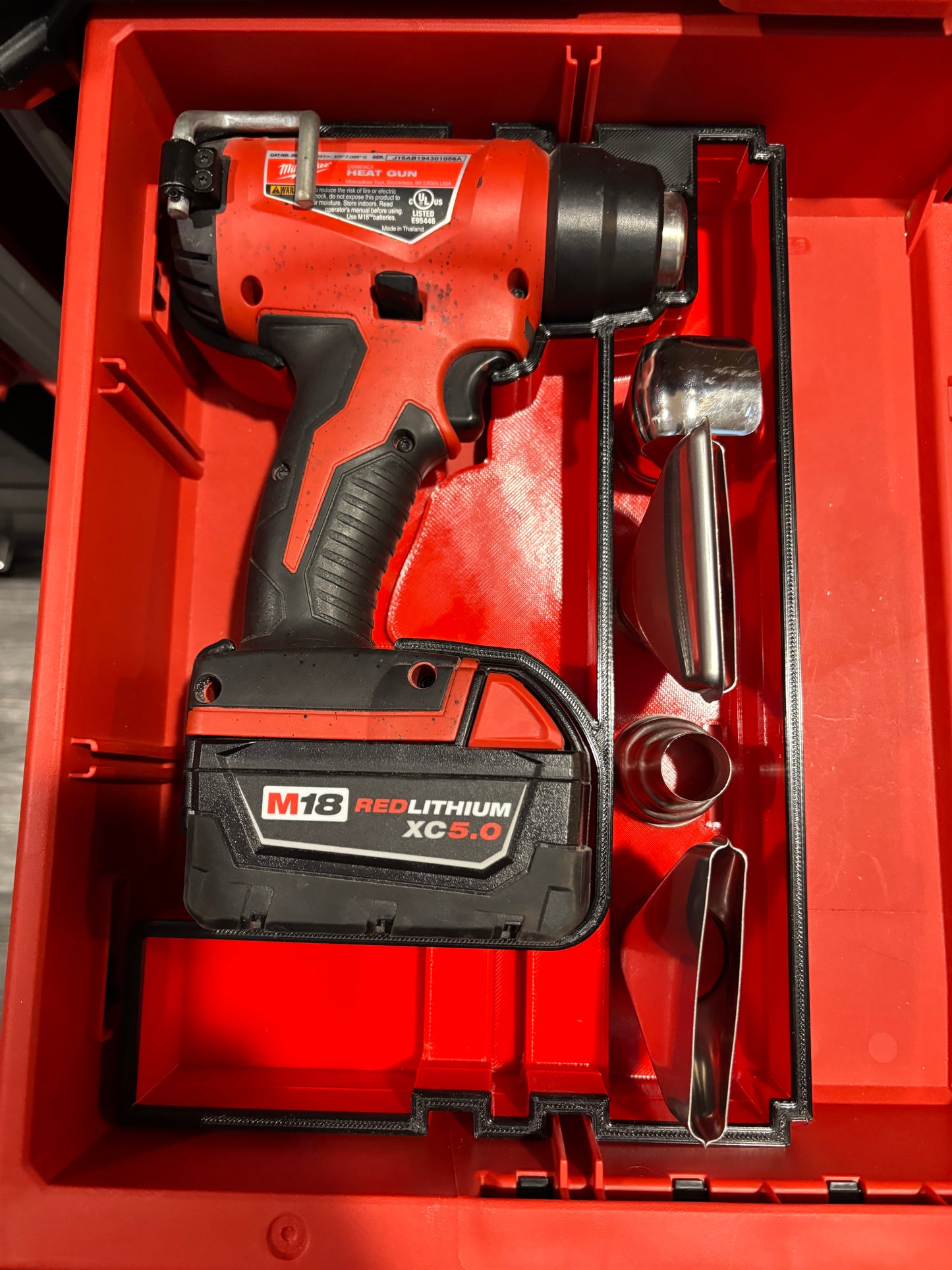 Packout Drawer Insert for M18 Heat Gun (MHG D)