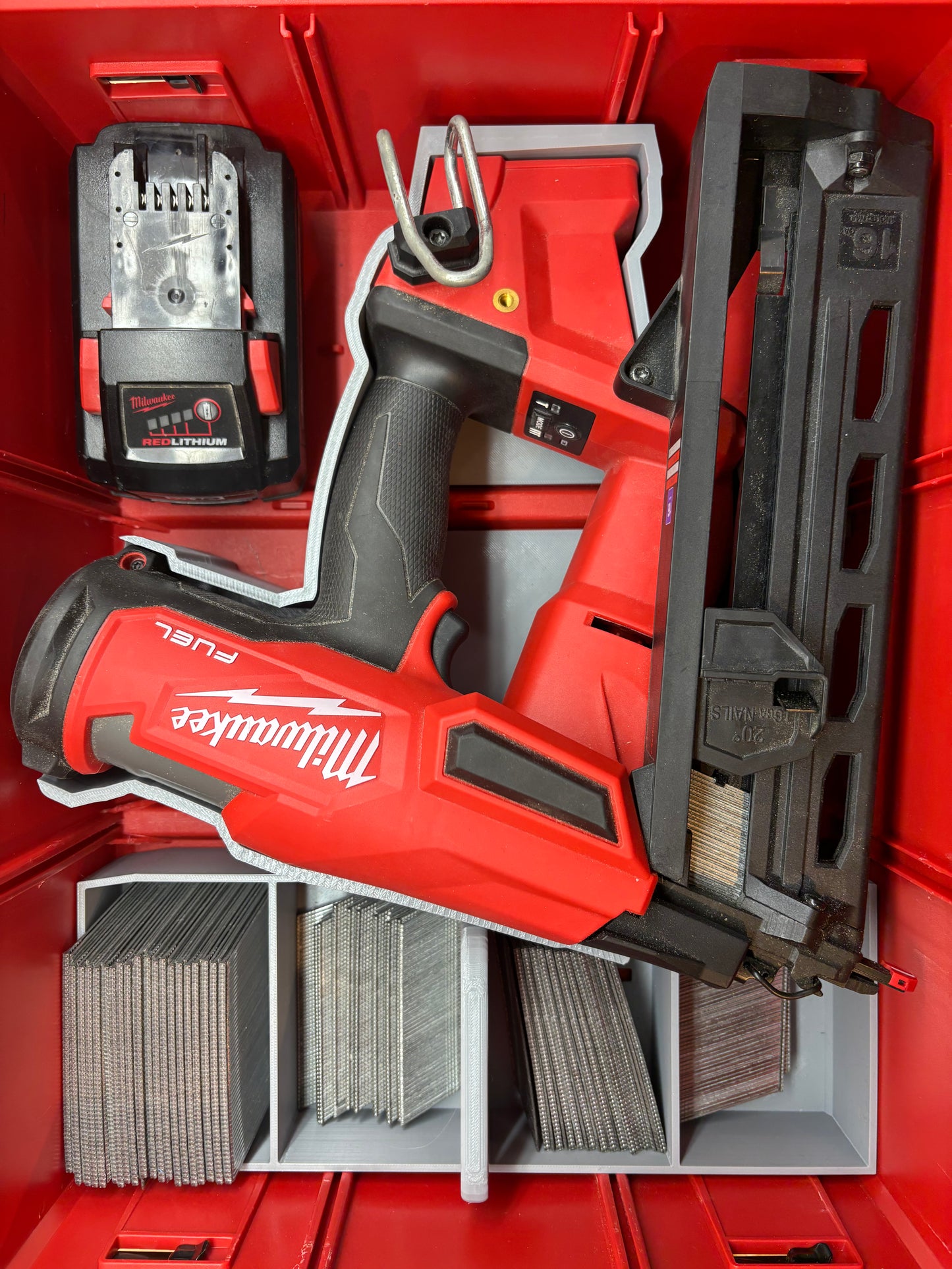 Packout Drawer Insert for 16 Gauge Angled Finish Nailer (MN16 D)