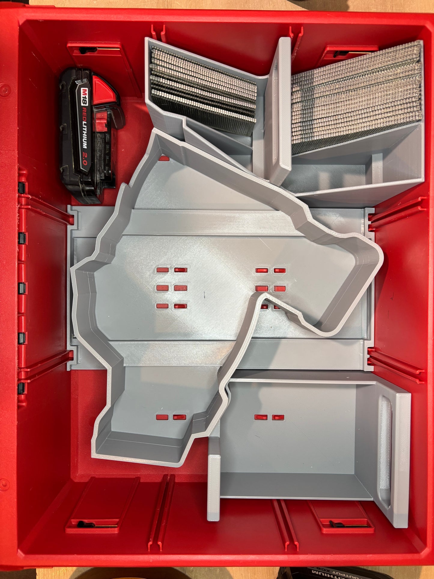 Packout Drawer Insert for 15 Gauge Finish Nailer (MN15 D)