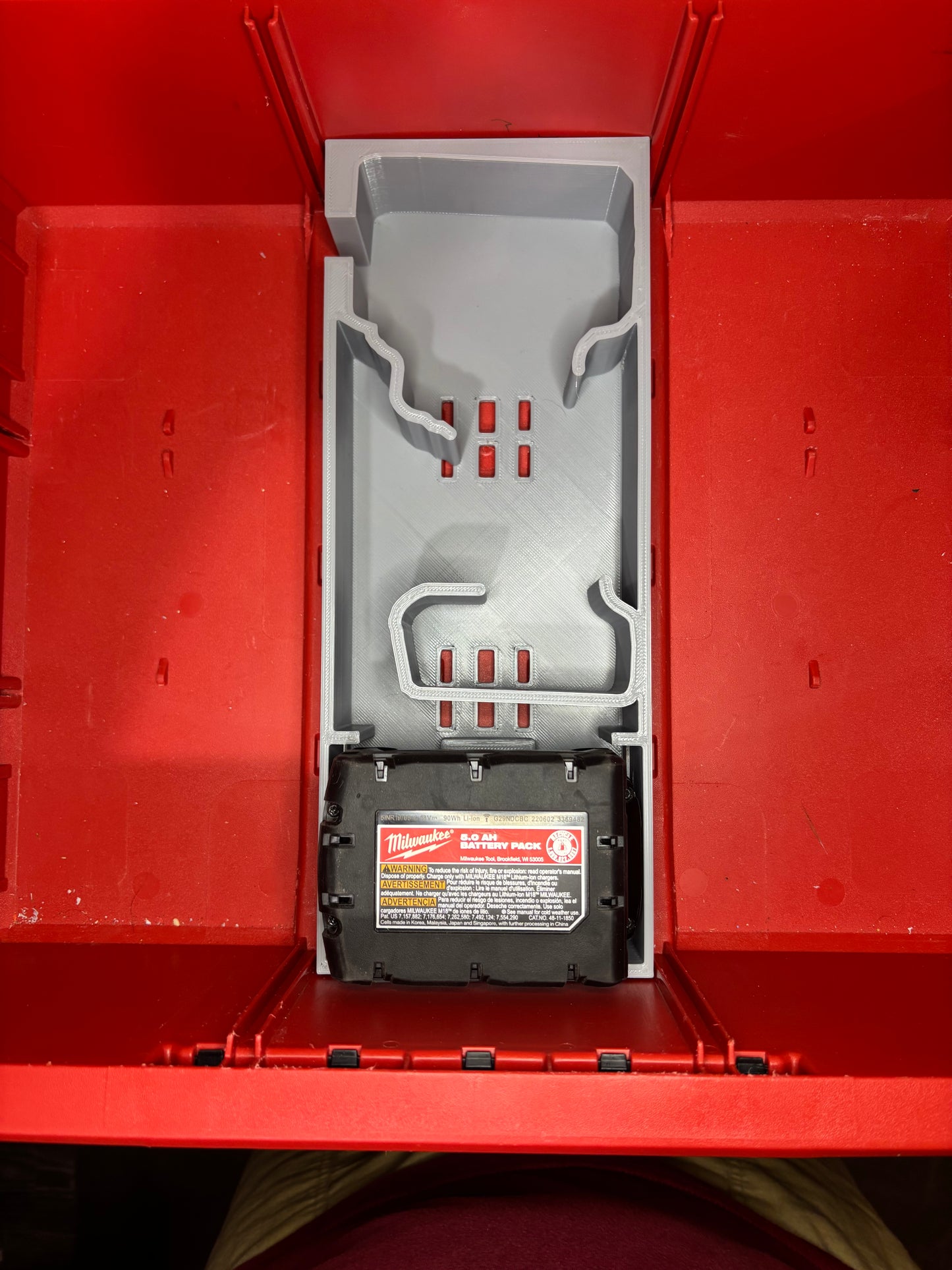 Packout Drawer Insert for M18 Stubby Impact Wrench 2855 - Slimline Style (MSW 2855)