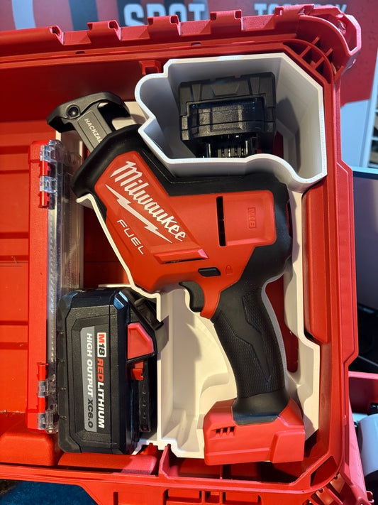 Packout Small Tool Box Insert For Milwaukee M18 FUEL Hackzall (MHZ18 TB)