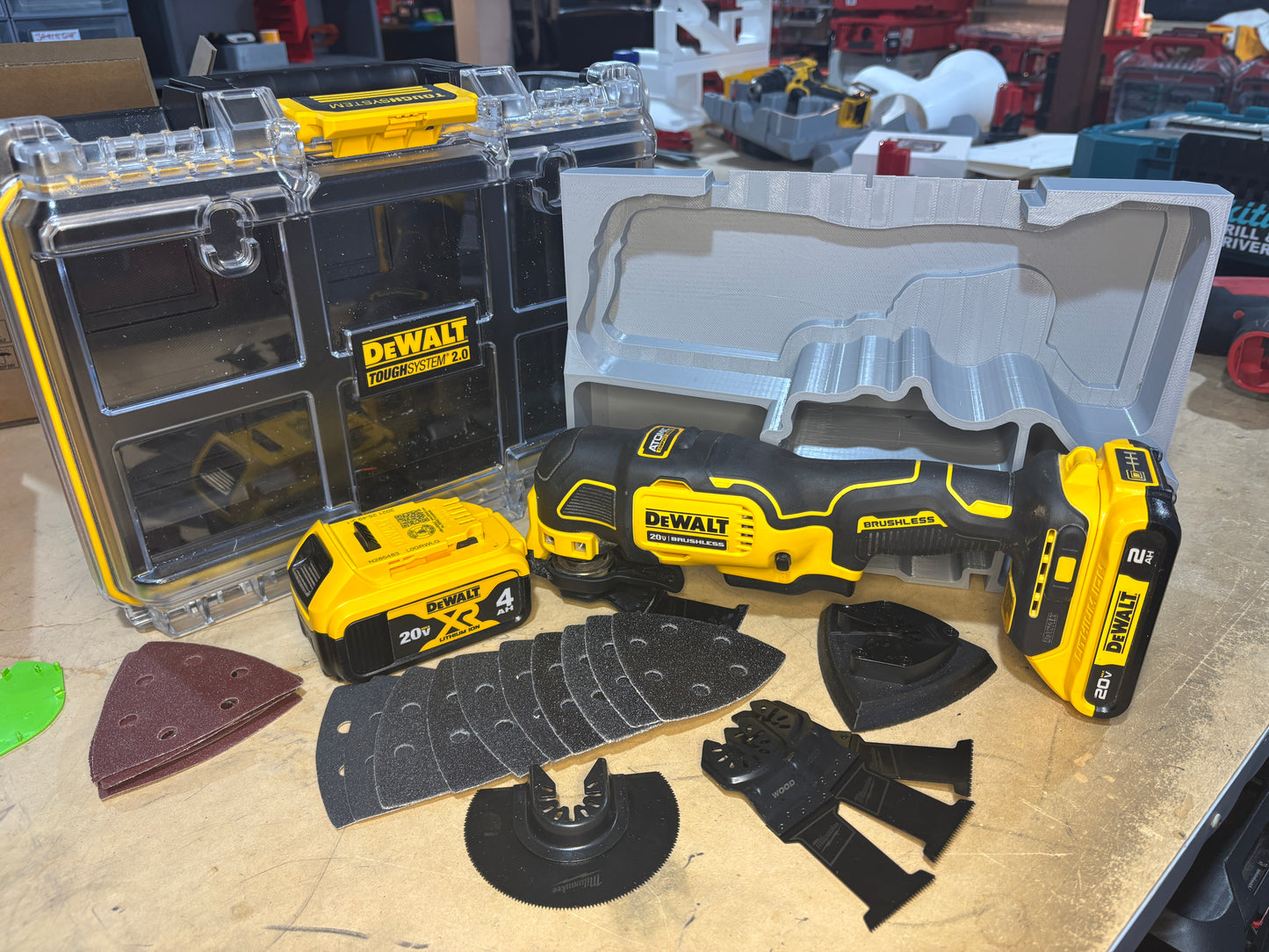 Tough System 2.0 Insert for DeWalt 20v Multi Tool (D-DMT)