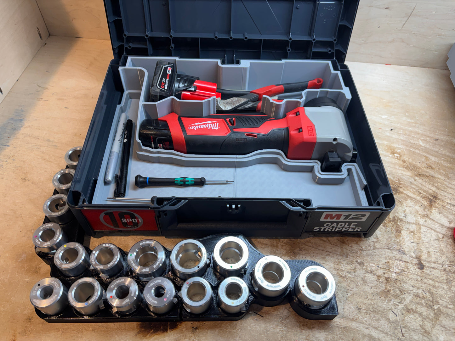 Systainer Insert for M12 Cable Stripper (SYS-MCM12)