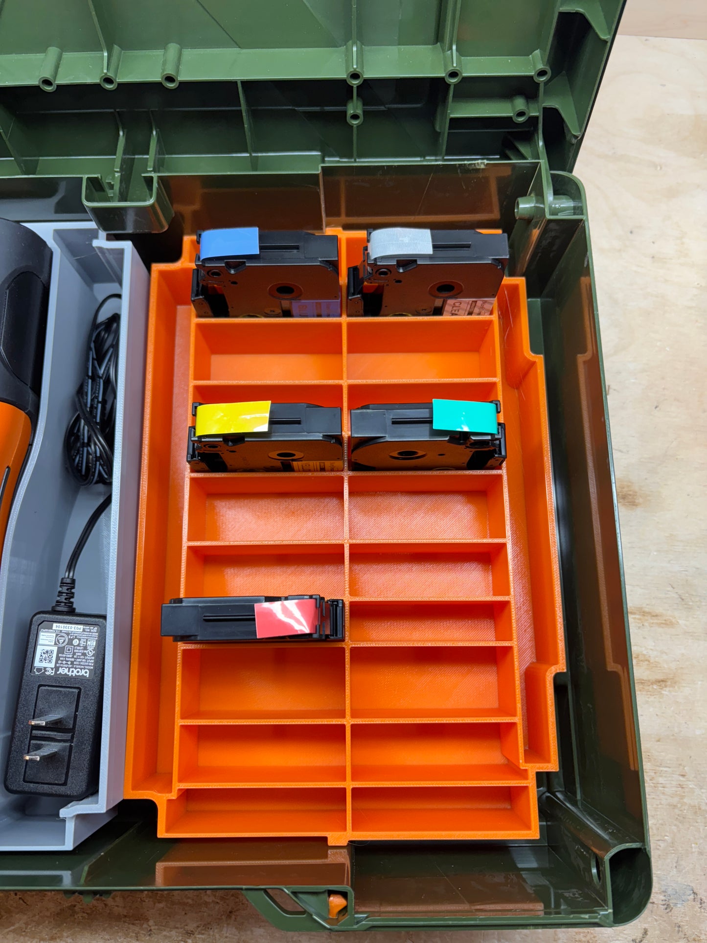 Systainer Insert for Brother Label Maker Tape Cartridges (SYS-BLTC)