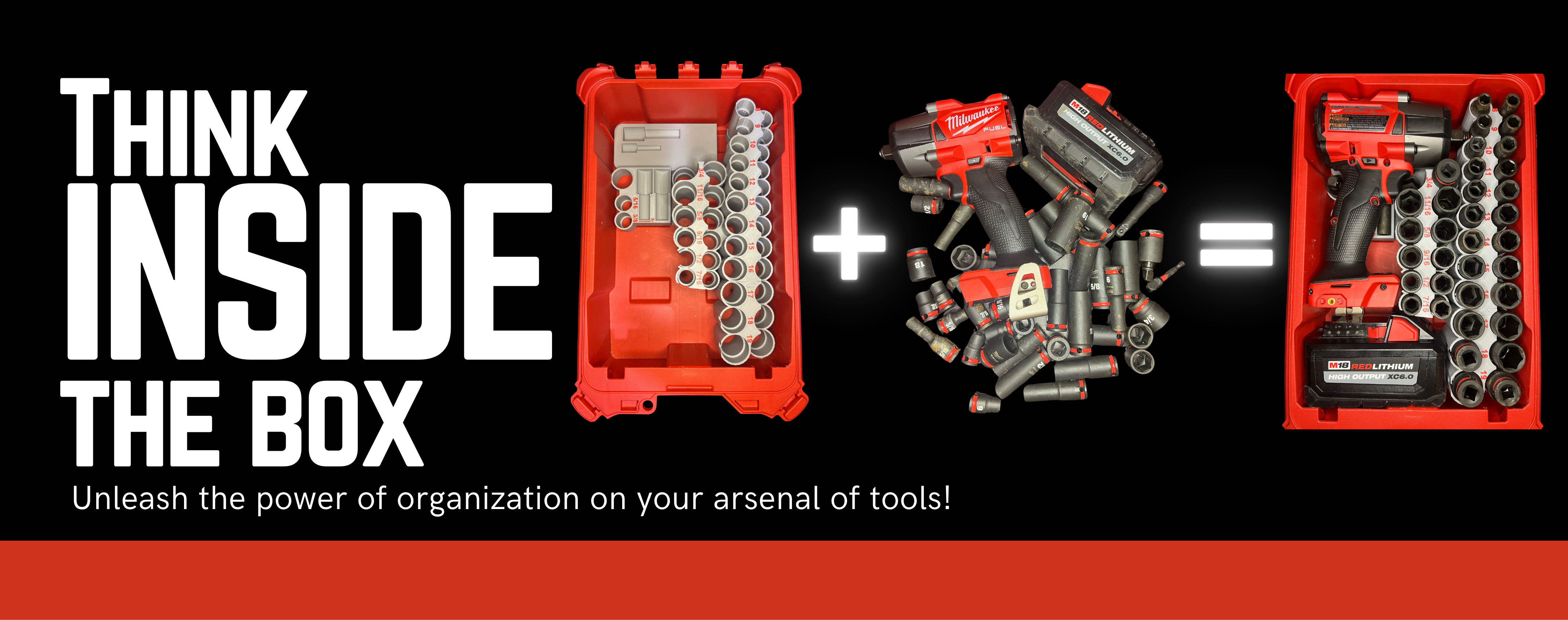 Packout Small Tool Box Insert for 18 Gauge Finish Nailer (MN18 TB) – 10 ...