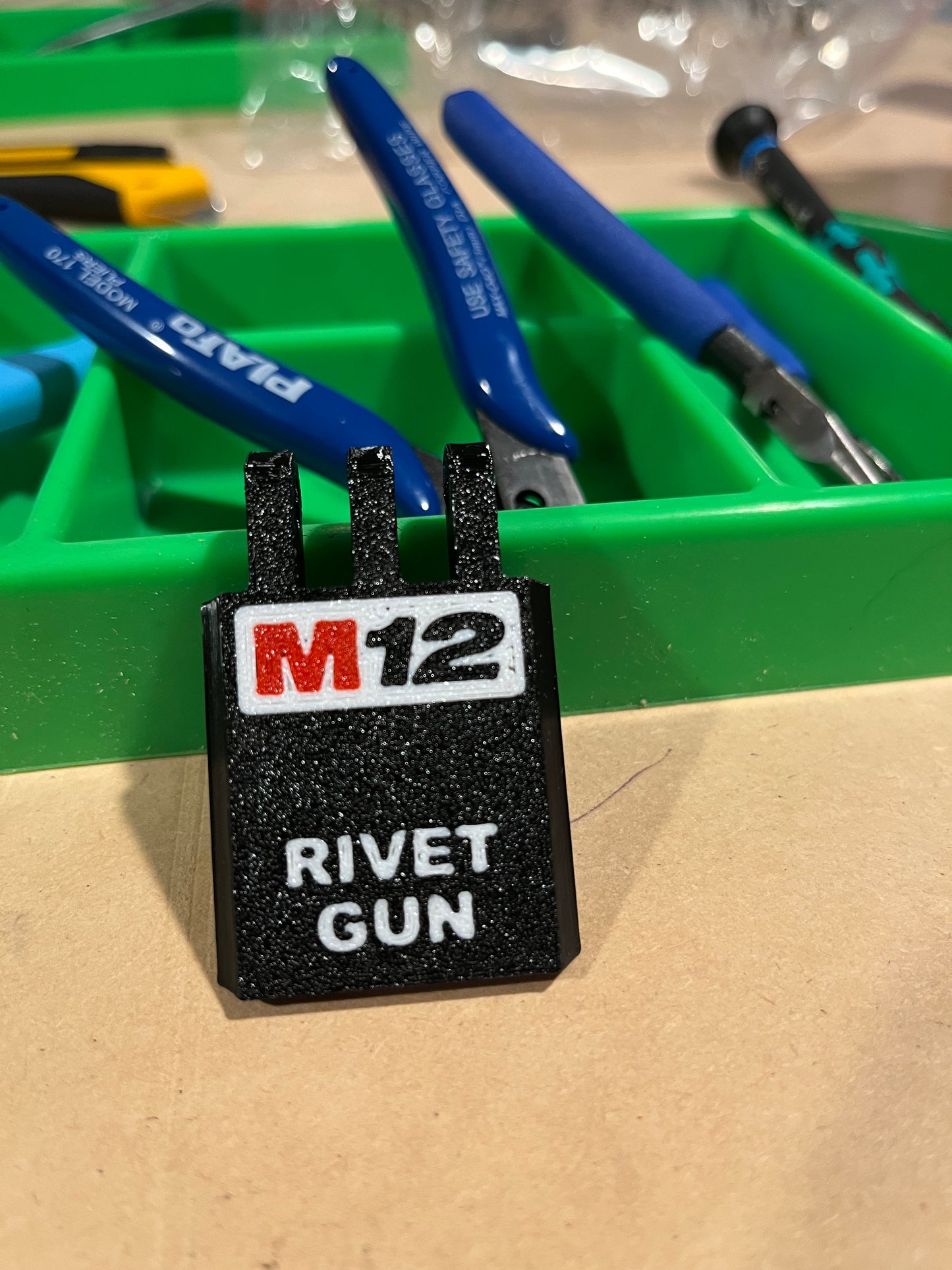 Packout Insert For M12 Rivet Gun - Jonah Pope Design (JP-RG)